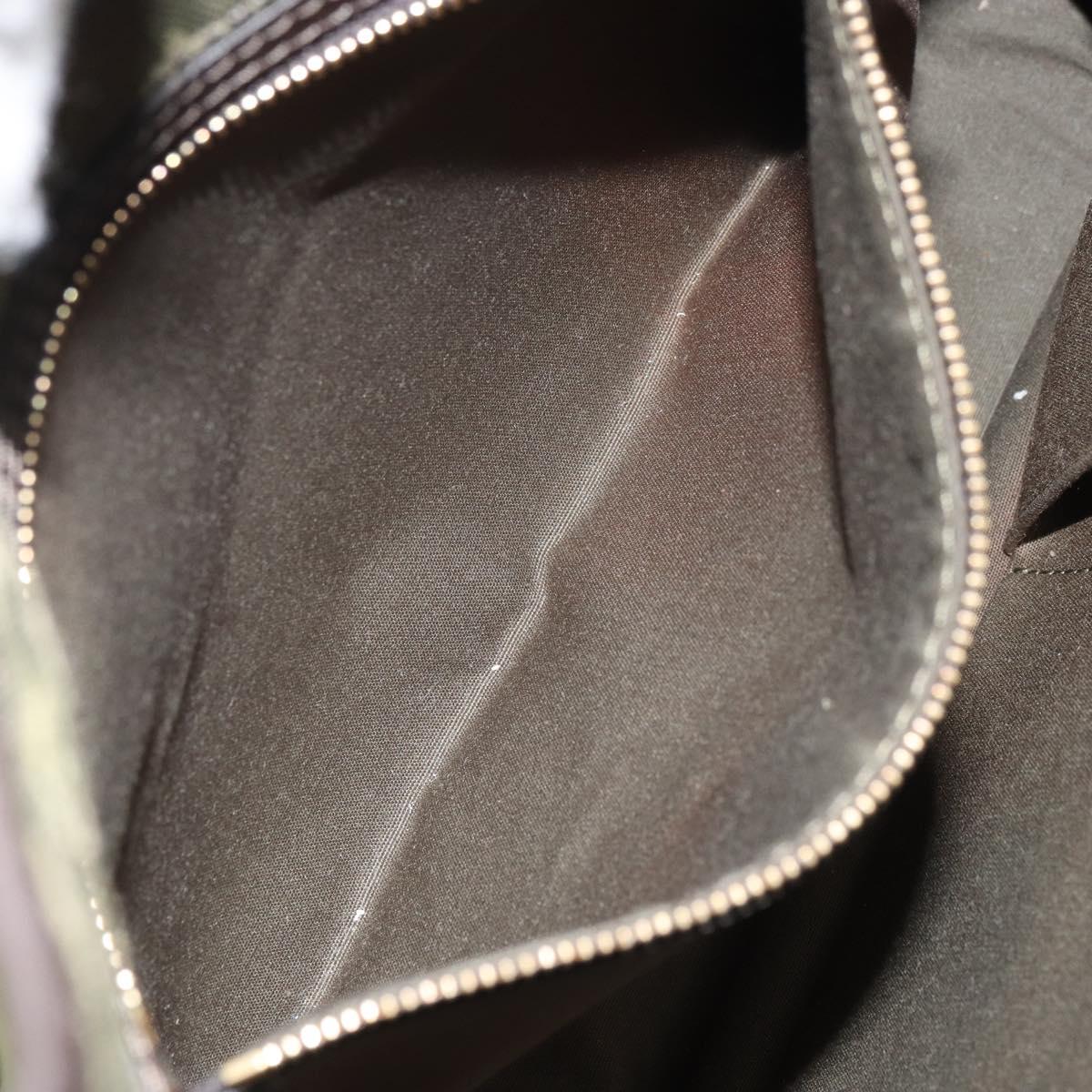 LOUIS VUITTON Monogram Mini Besace Mary Kate Bag TST Khaki M92322 LV Auth BA8594