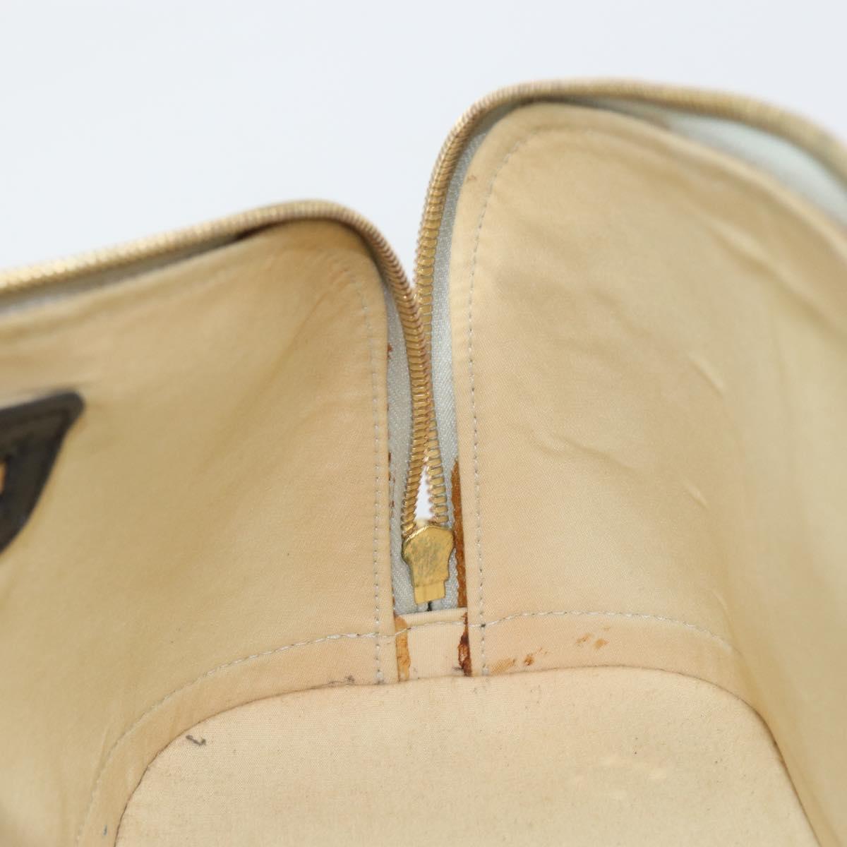 LOUIS VUITTON Monogram Mini Alma Ron Hand Bag Blue M92205 LV Auth BA8595