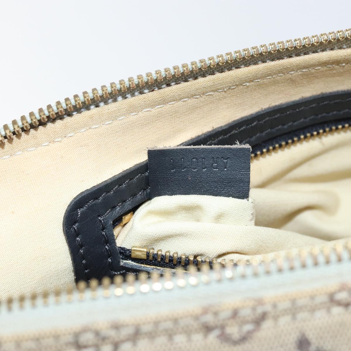 LOUIS VUITTON Monogram Mini Alma Ron Hand Bag Blue M92205 LV Auth BA8595