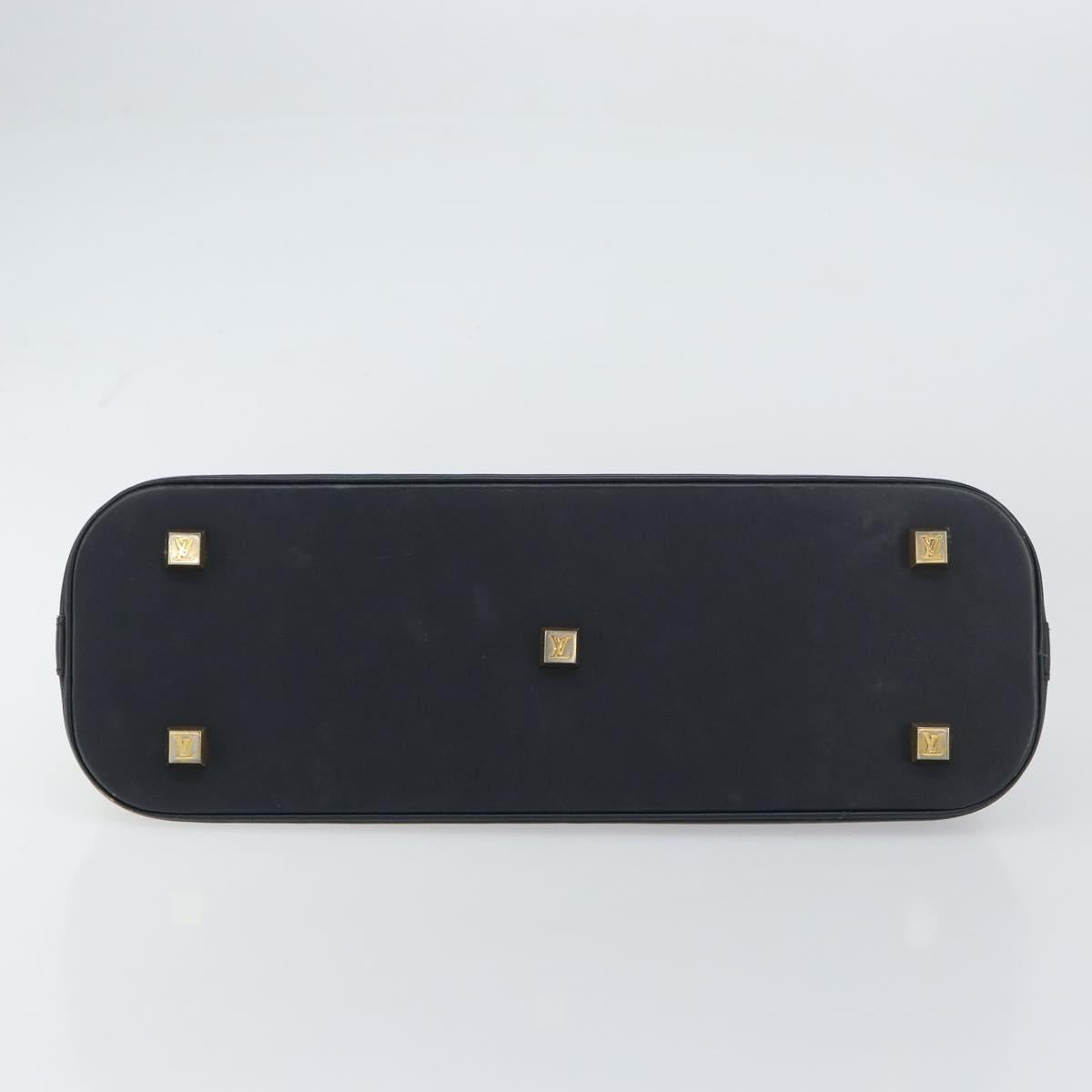 LOUIS VUITTON Monogram Mini Alma Ron Hand Bag Blue M92205 LV Auth BA8595