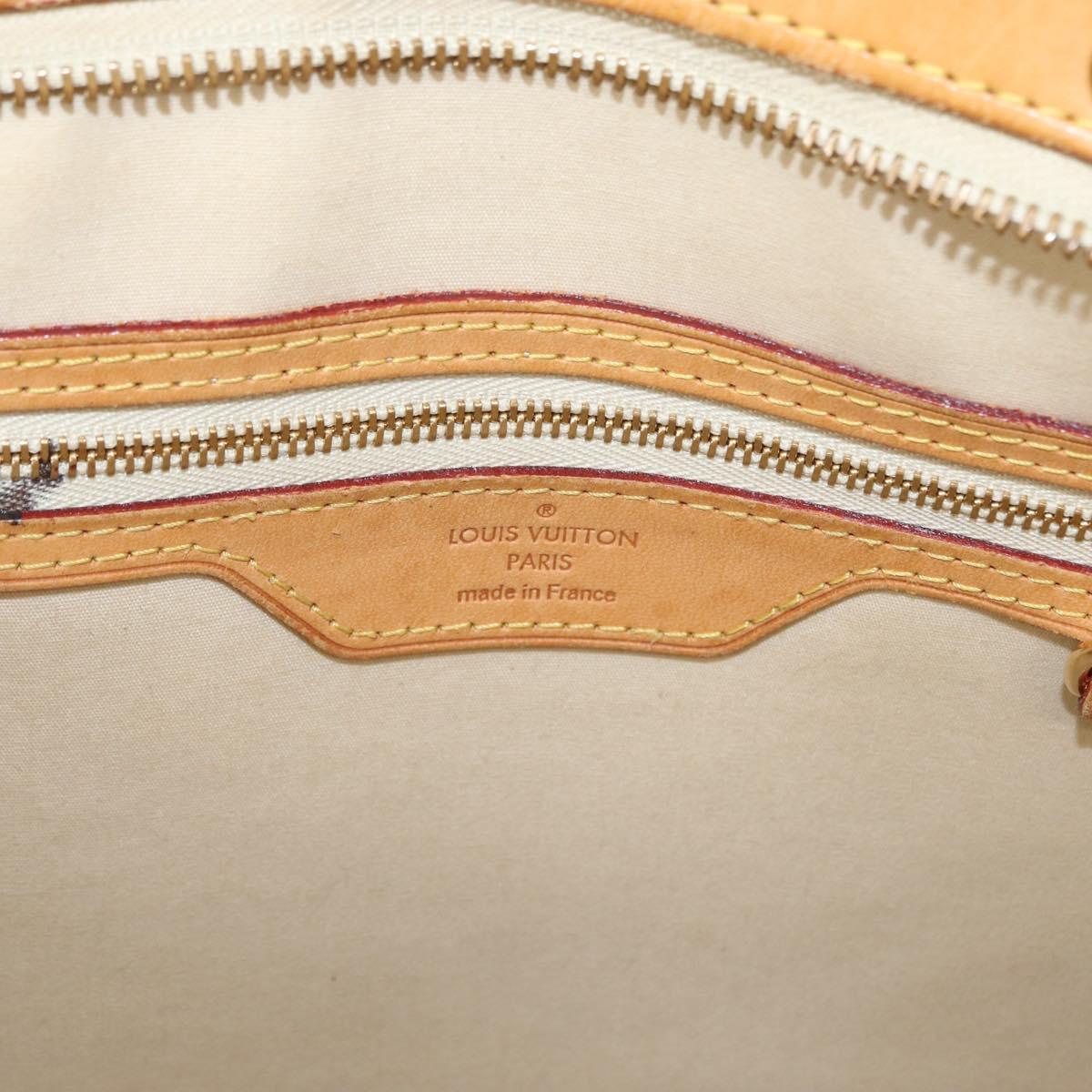 LOUIS VUITTON Monogram Vernis Blair MM Hand Bag 2way Citrin M90108 Auth BA8605