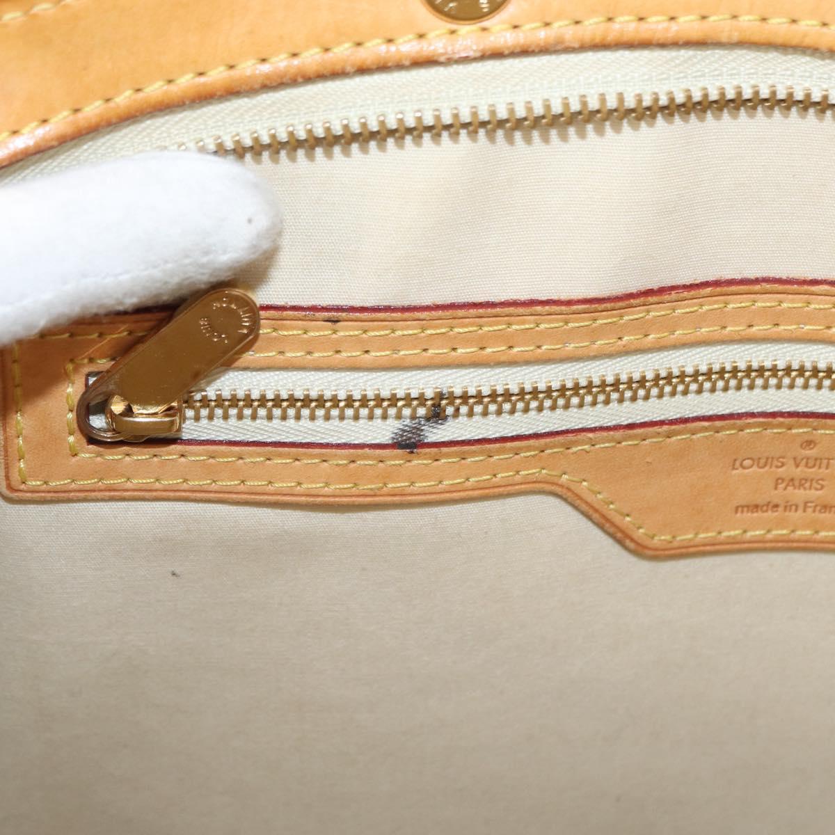 LOUIS VUITTON Monogram Vernis Blair MM Hand Bag 2way Citrin M90108 Auth BA8605