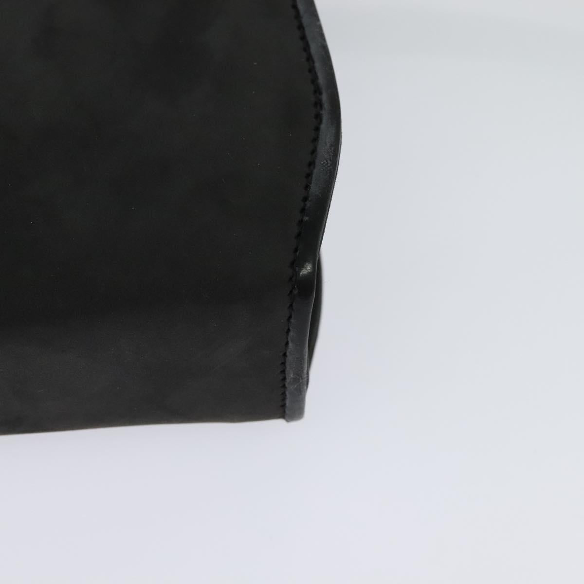 Salvatore Ferragamo Shoulder Bag Suede Gray Auth BA862