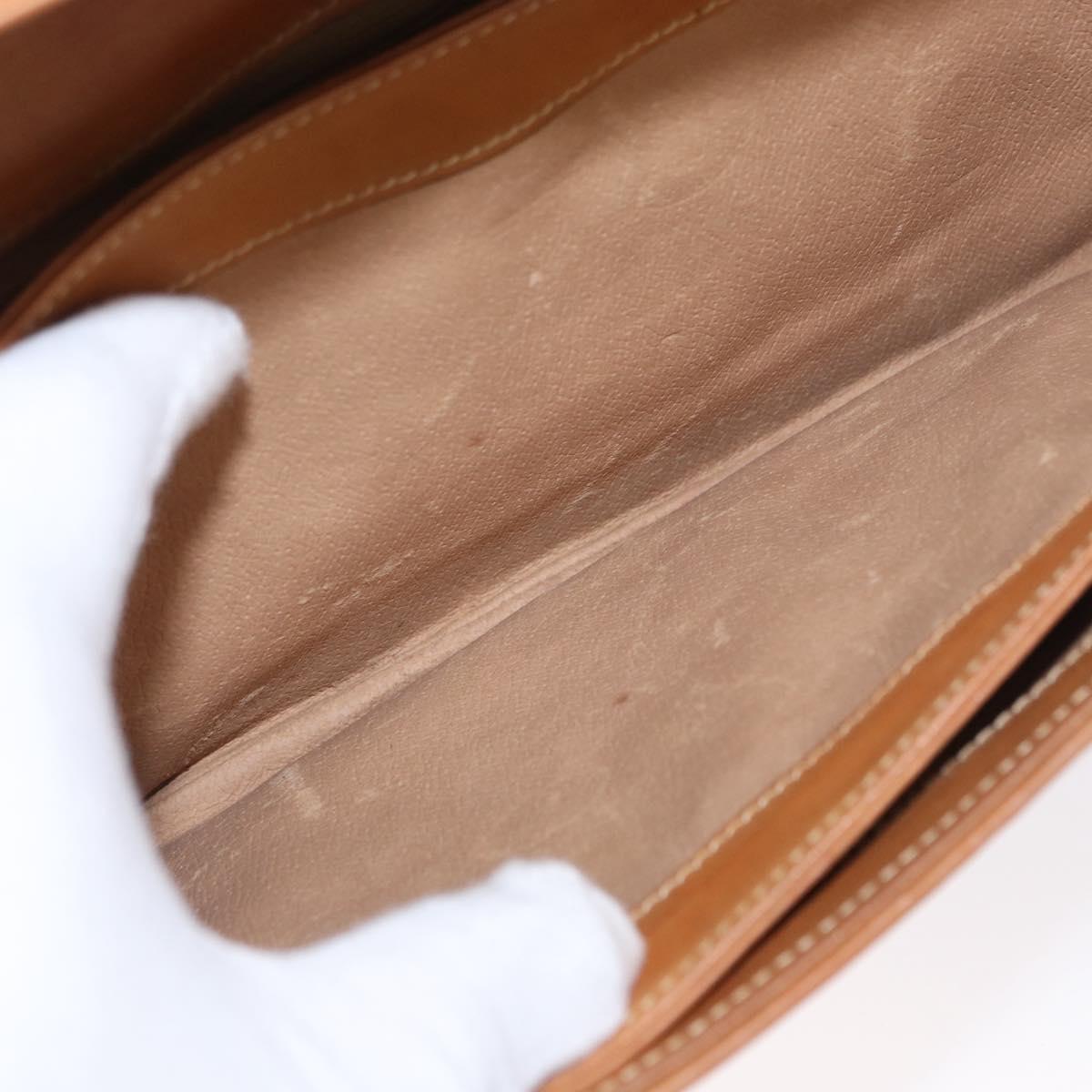 GUCCI Micro GG Supreme Shoulder Bag PVC Beige Gold 004 106 0024 Auth BA8625