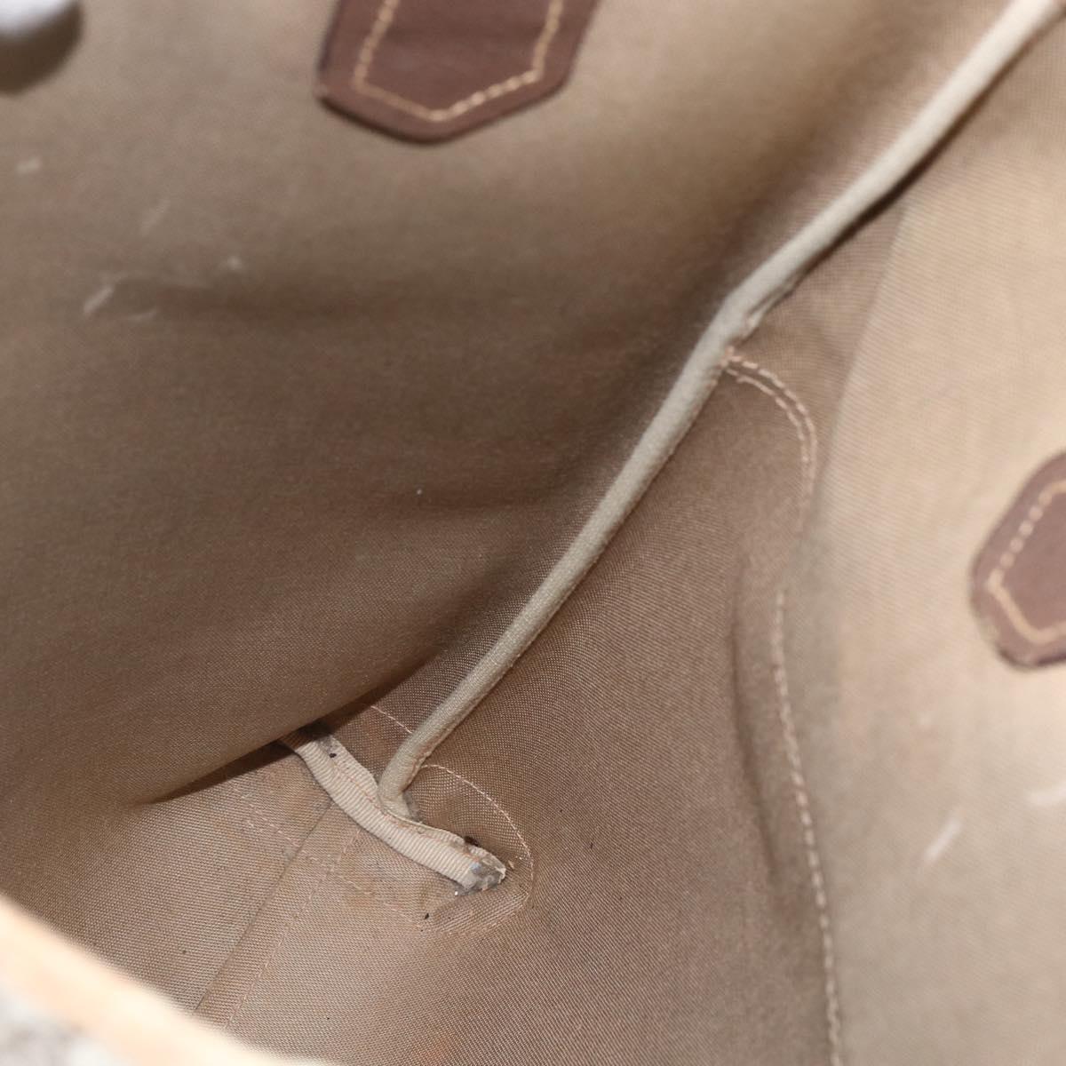 GUCCI GG Supreme Tote Bag PVC Beige 002 39 0054 Auth BA8626