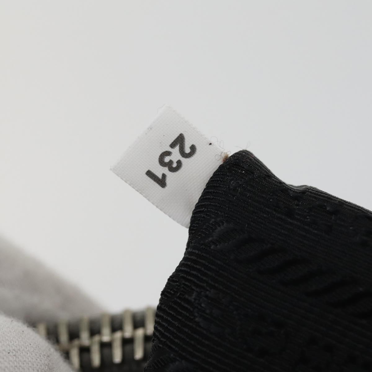 PRADA Studs Hand Bag Suede Leather 2way Gray Silver Auth BA8646