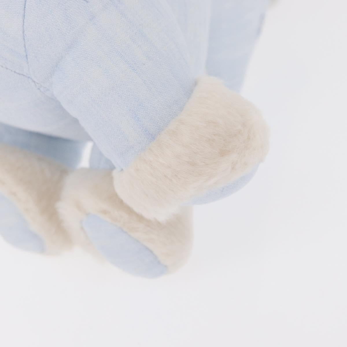 HERMES Baby Elmy Stuffed Linen Light Blue Auth BA8655M