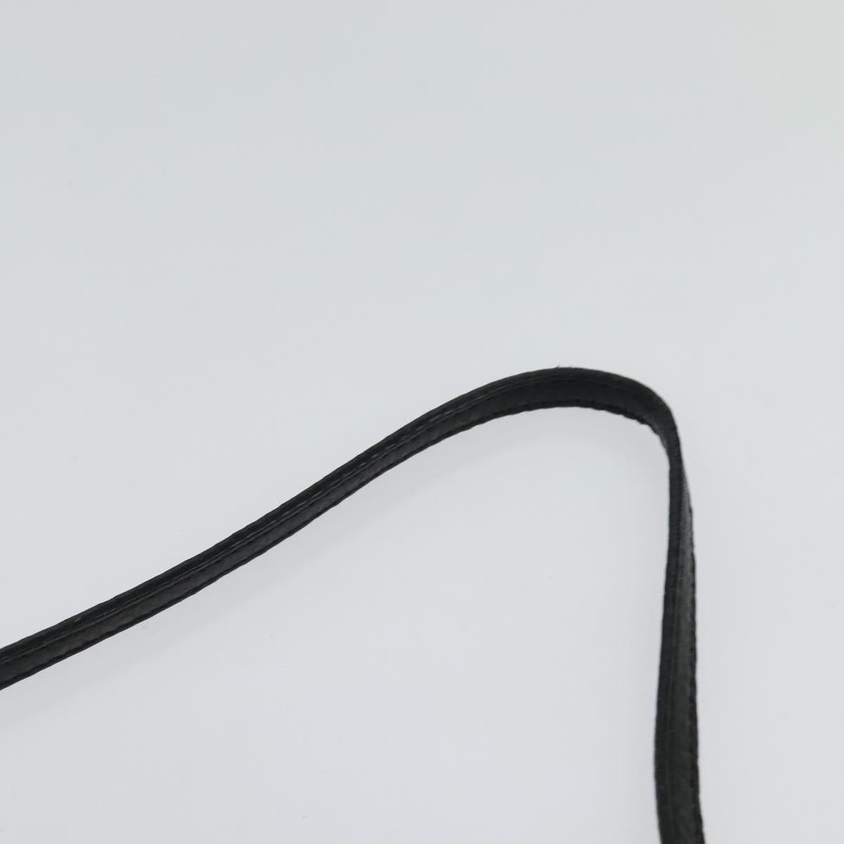 Chloe Elsie Hand Bag Leather 2way Black Auth BA866