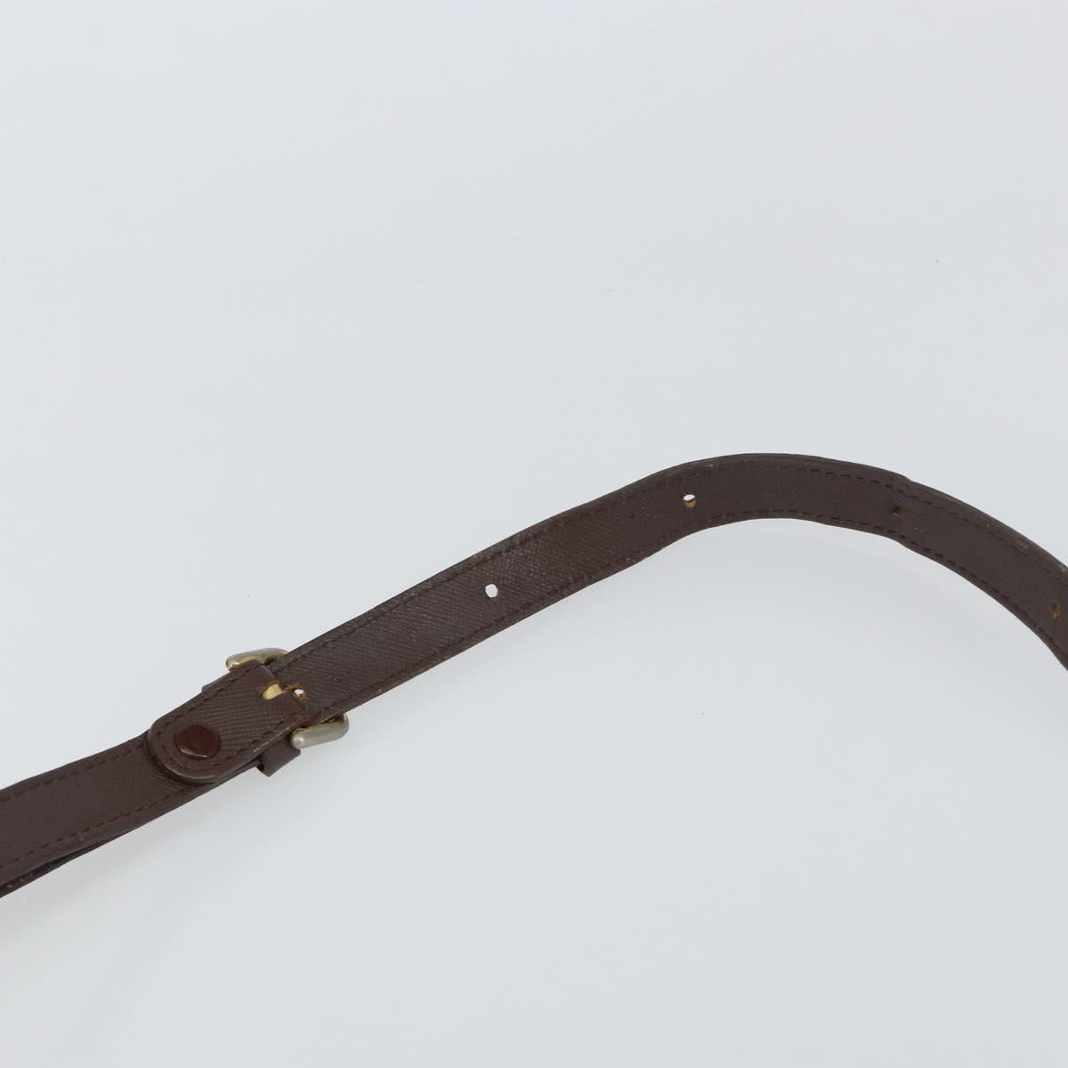 Burberrys Nova Check Shoulder Bag Canvas Beige Auth BA8675