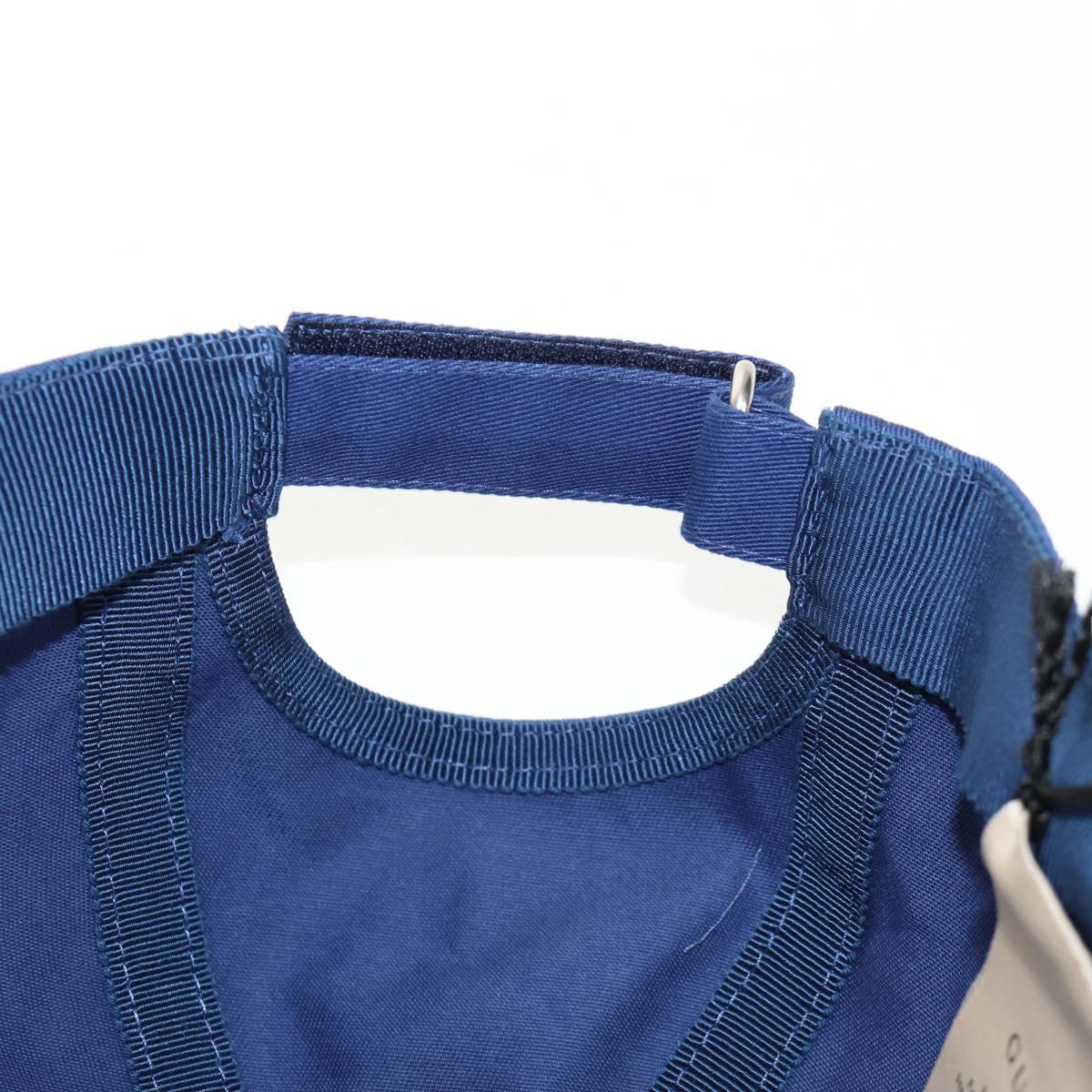 GUCCI Baseball Cap Cotton Blue 773135 Auth BA8717V