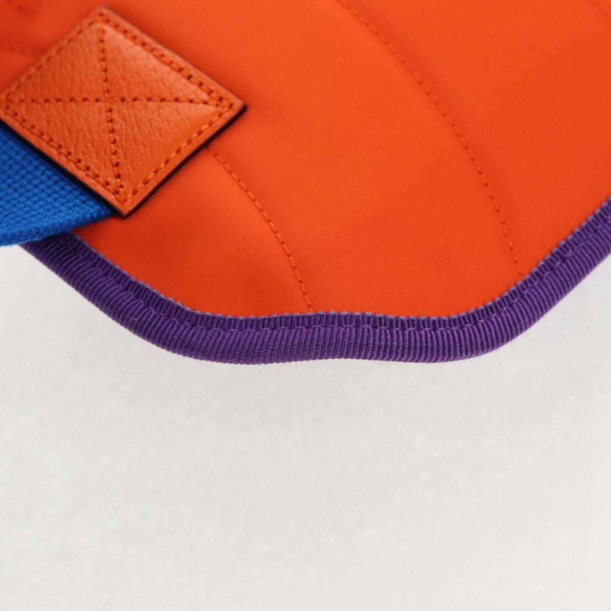 GUCCI Waist bag Nylon Blue Silver 752102 Auth BA8729V