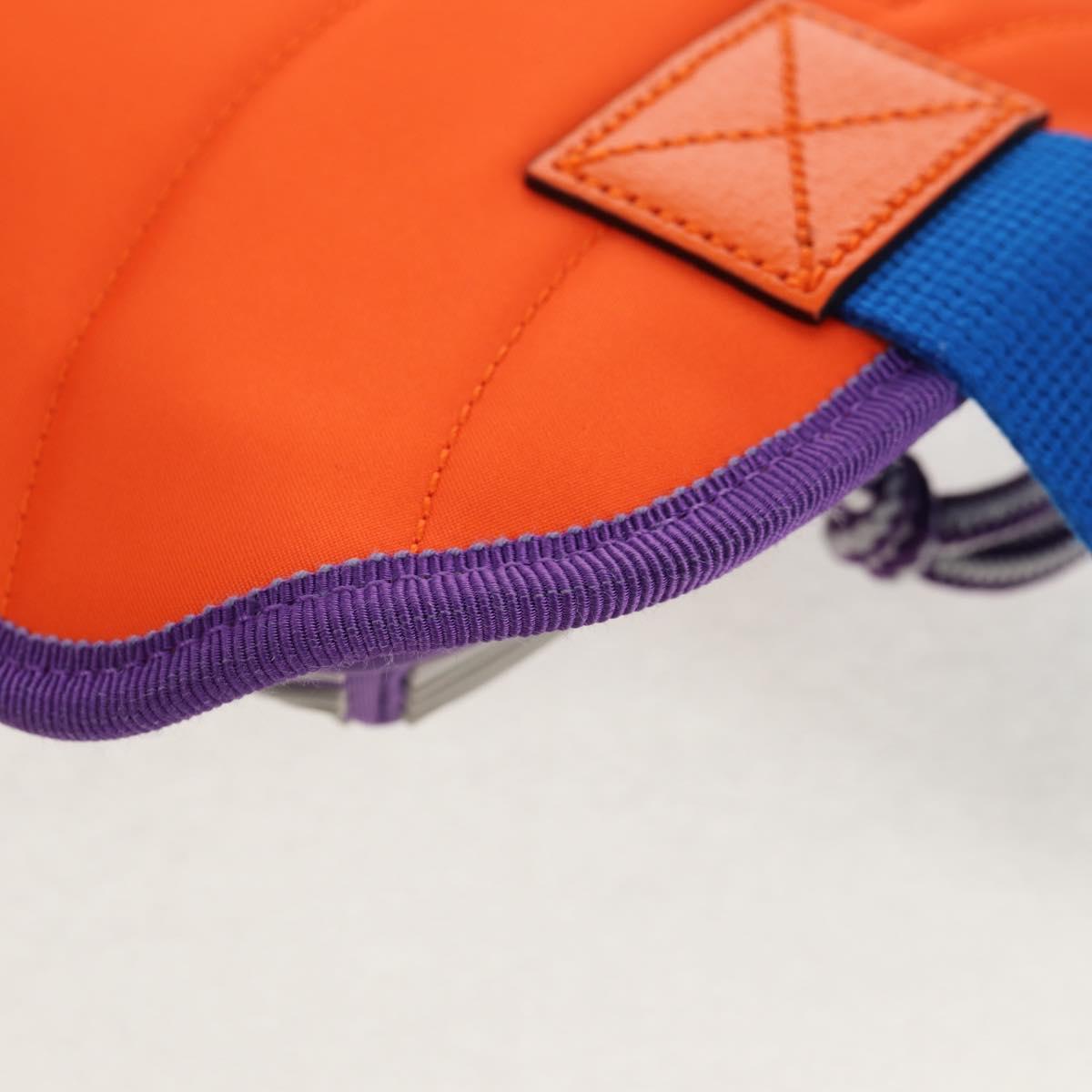 GUCCI Waist bag Nylon Blue Silver 752102 Auth BA8729V