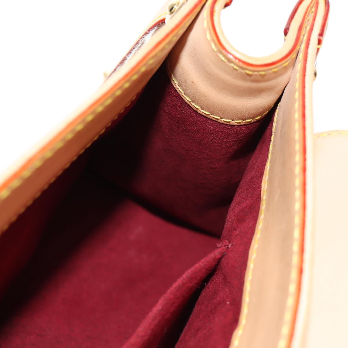 LOUIS VUITTON Multicolor Sac Dalmatian Hand Bag Black M92825 LV Auth BA8730SAV