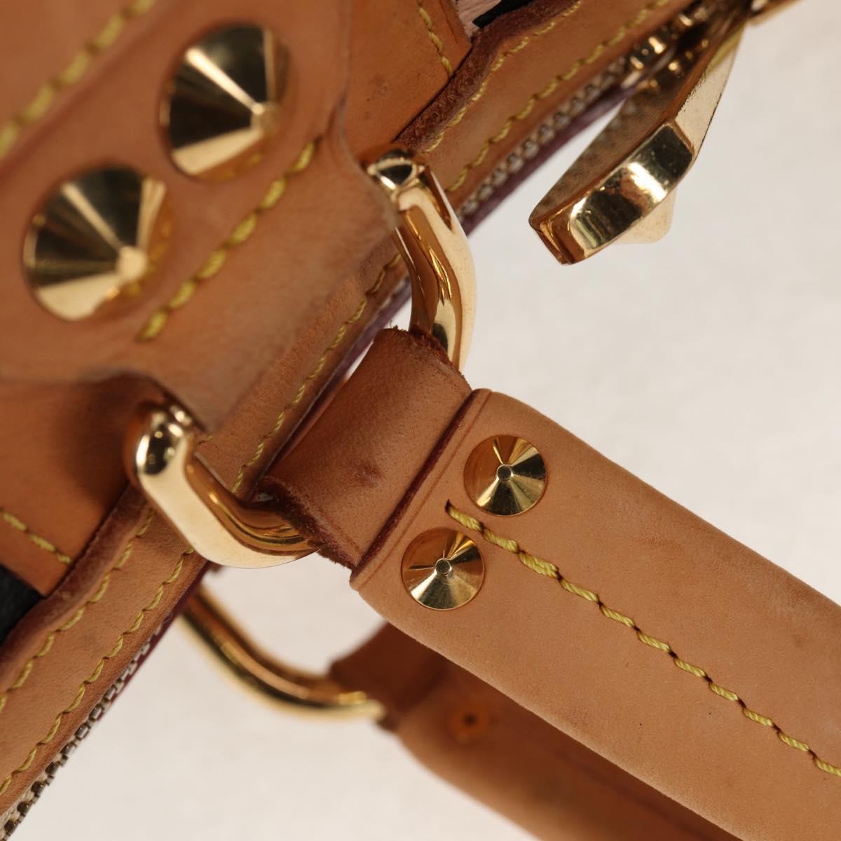 LOUIS VUITTON Monogram Multicolor Courtney MM Bag 2way Black M45642 Auth BA8731V