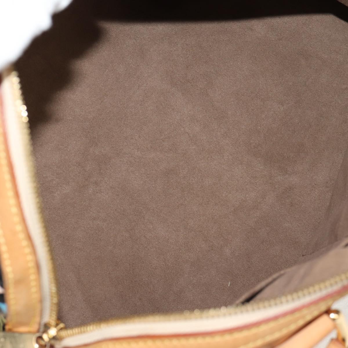 LOUIS VUITTON Monogram Multicolor Courtney MM Bag 2way Black M45642 Auth BA8731V