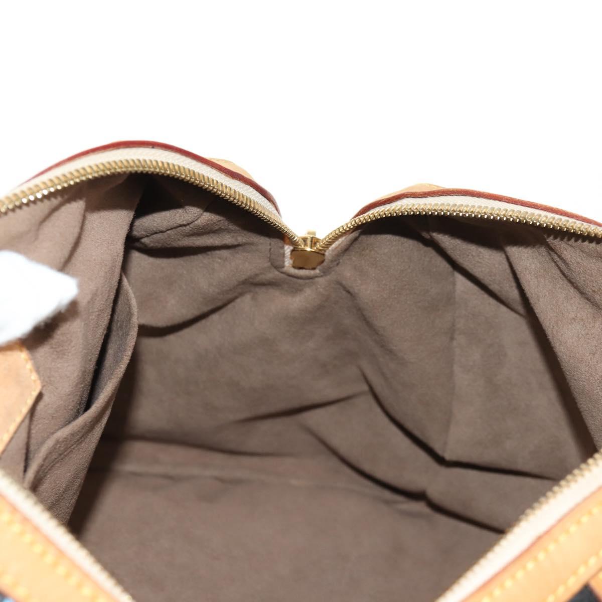 LOUIS VUITTON Monogram Multicolor Courtney MM Bag 2way Black M45642 Auth BA8731V