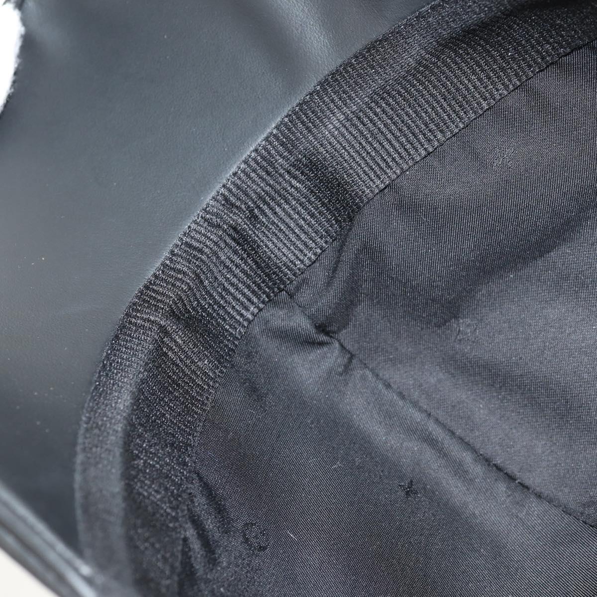 LOUIS VUITTON Monogram Shadow Cap Black M76581 LV Auth BA8732SAV