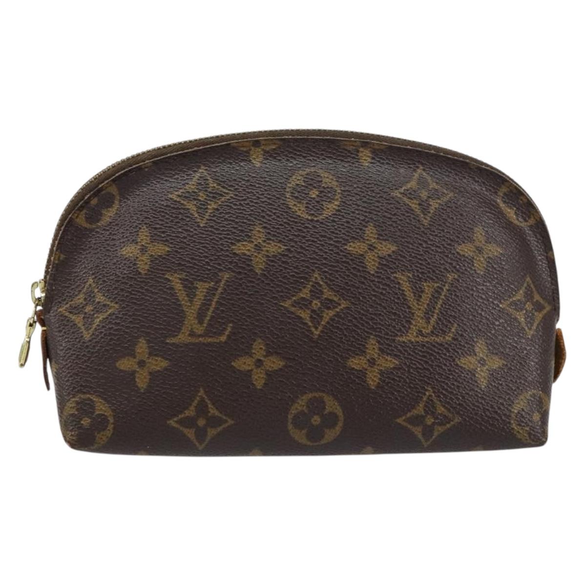 LOUIS VUITTON Monogram Pochette Cosmetic PM Pouch M43998 LV Auth BA8735