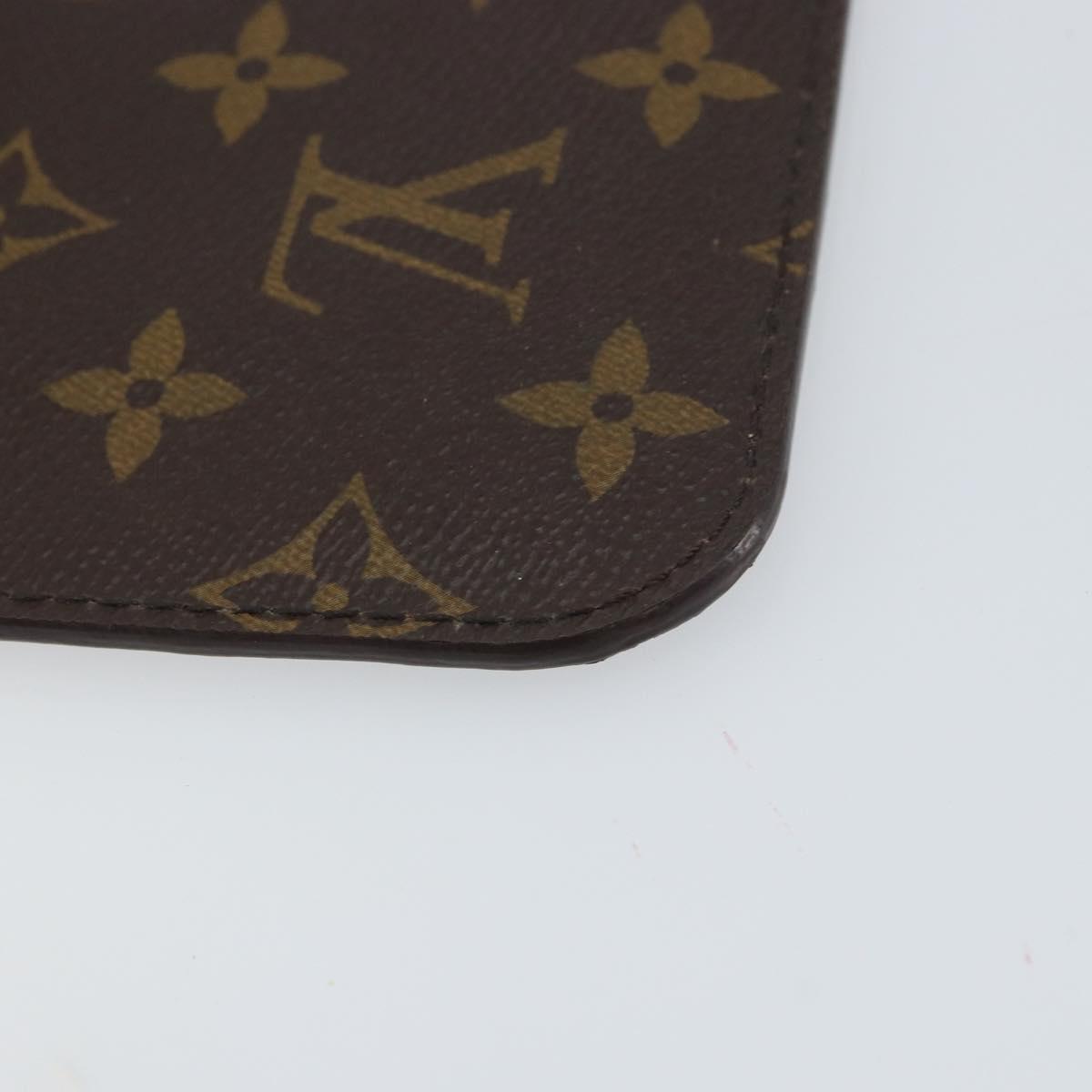 LOUIS VUITTON Monogram Neverfull MM Pouch Accessory Pouch LV Auth BA8740
