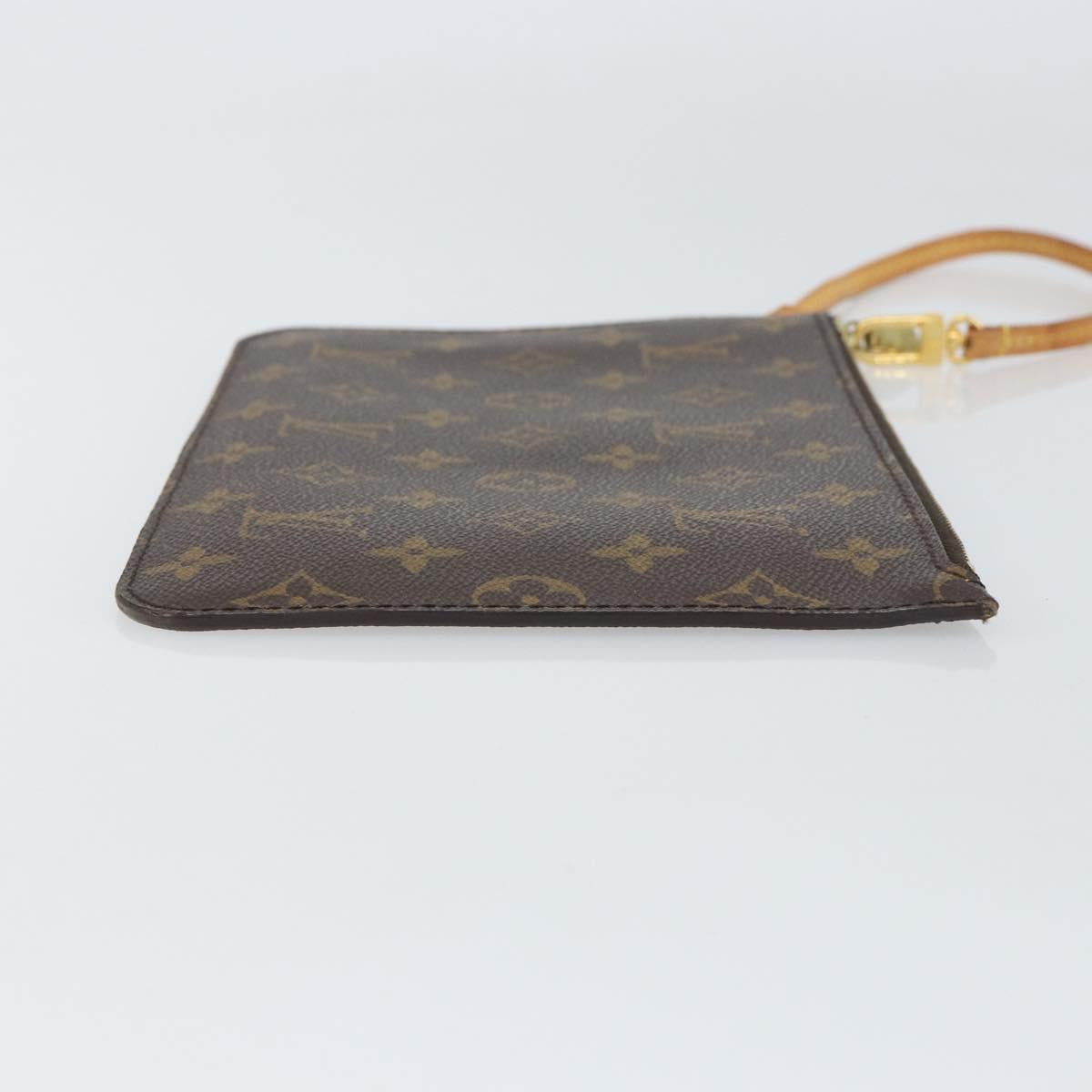 LOUIS VUITTON Monogram Neverfull MM Pouch Accessory Pouch LV Auth BA8740