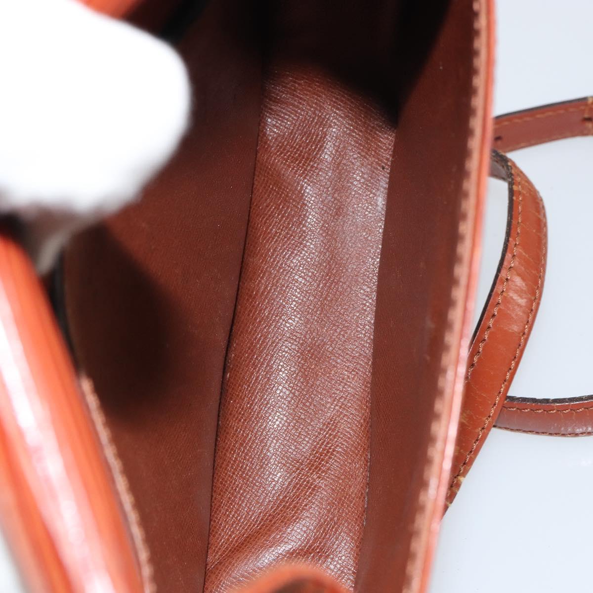 LOUIS VUITTON Epi Saint Cloud PM Shoulder Bag Brown M52213 LV Auth BA8743