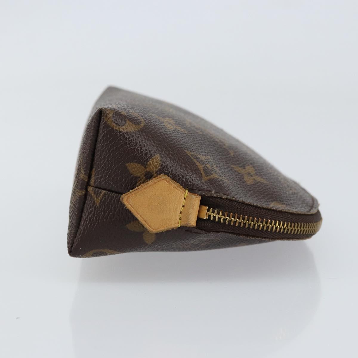 LOUIS VUITTON Monogram Pochette Cosmetic PM Pouch M43998 LV Auth BA8761