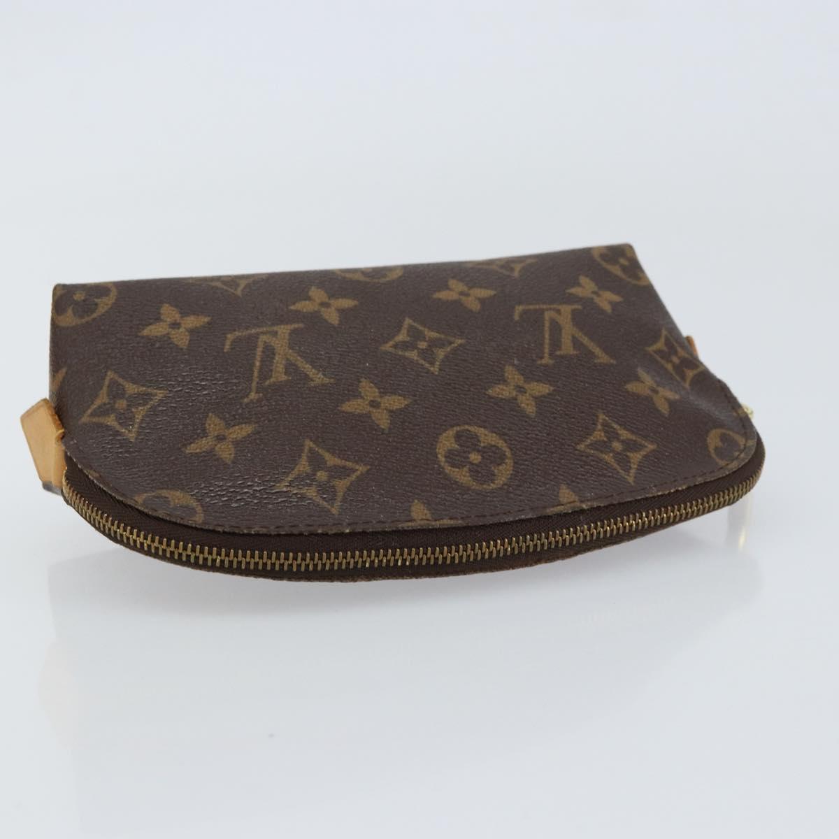 LOUIS VUITTON Monogram Pochette Cosmetic PM Pouch M43998 LV Auth BA8761