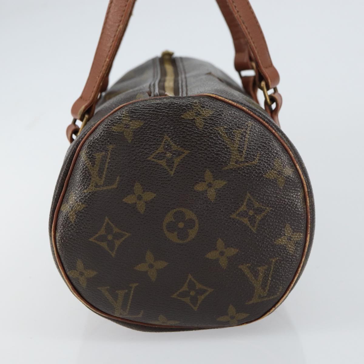 LOUIS VUITTON Monogram Papillon 30 Hand Bag M51385 LV Auth BA8763