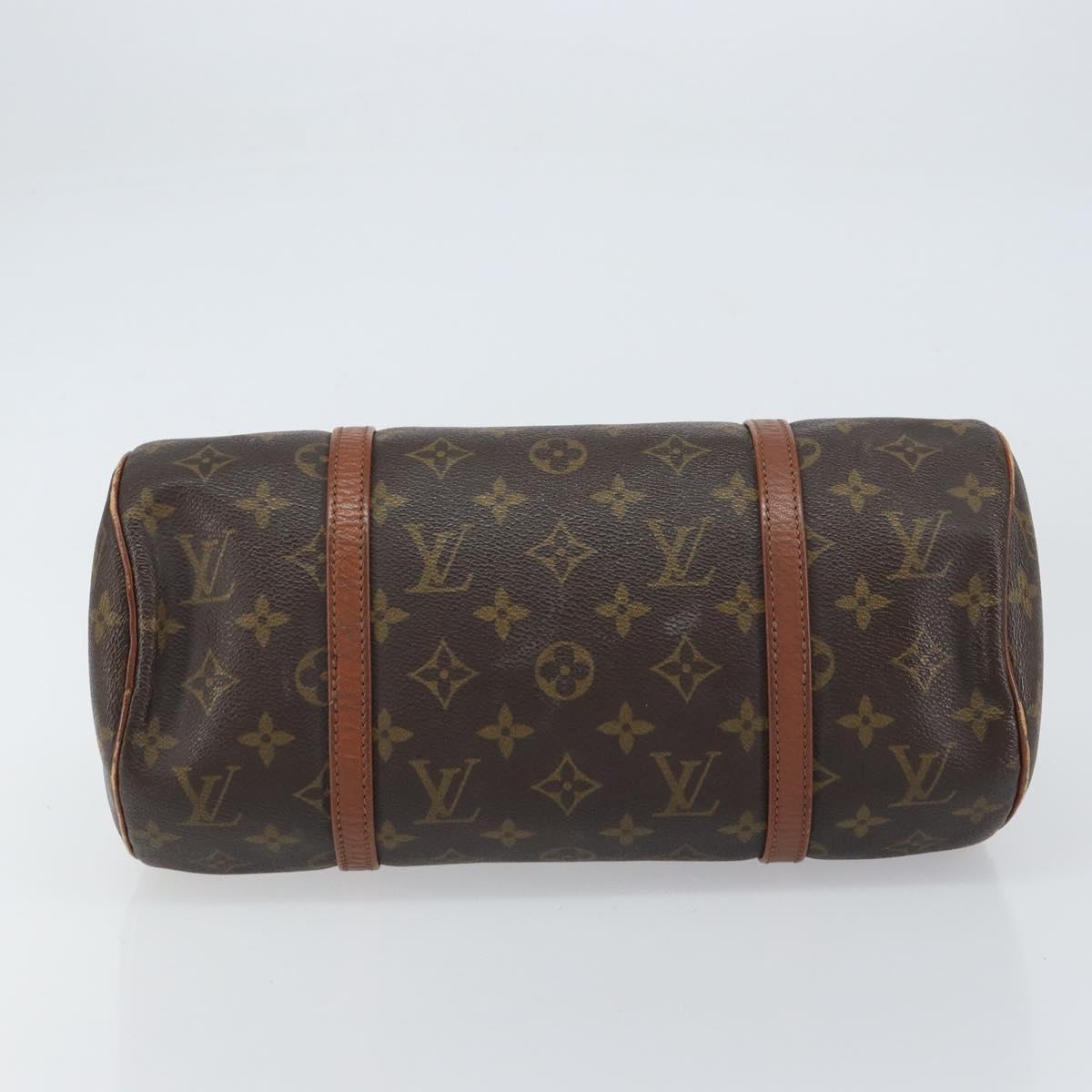 LOUIS VUITTON Monogram Papillon 30 Hand Bag M51385 LV Auth BA8763