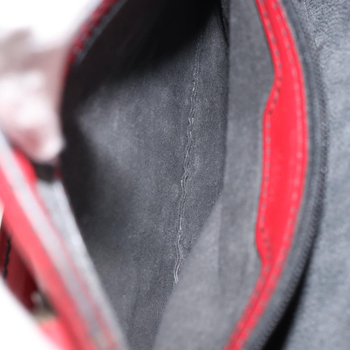 LOUIS VUITTON Epi Sac Plat Hand Bag Red M5274E LV Auth BA8770