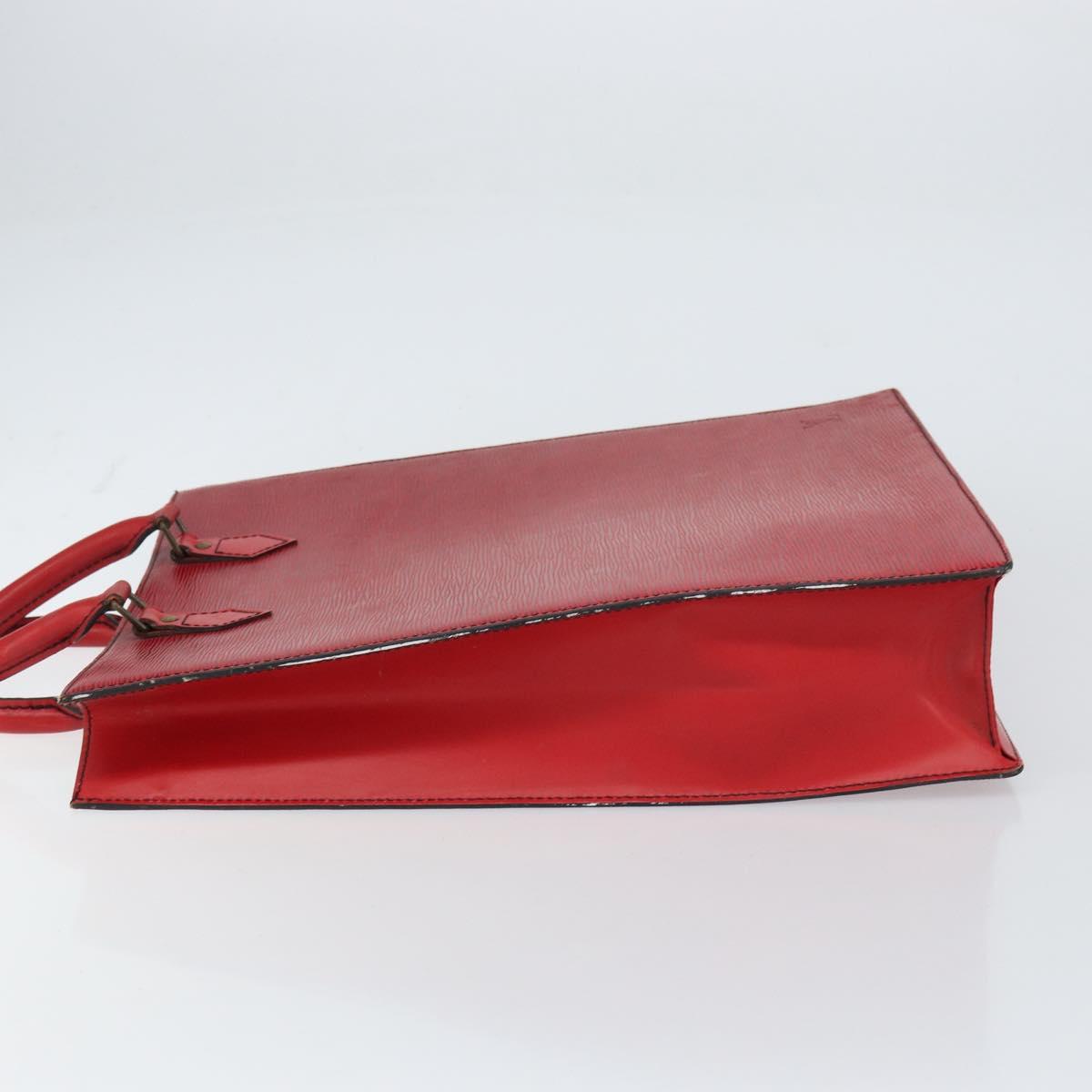 LOUIS VUITTON Epi Sac Plat Hand Bag Red M5274E LV Auth BA8770