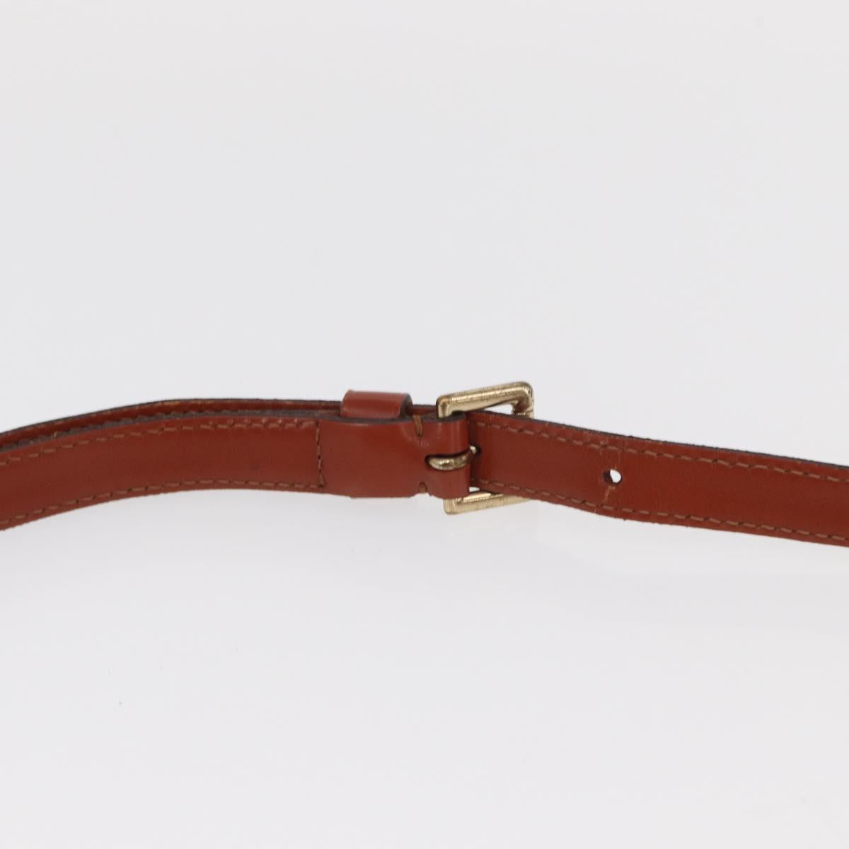 LOUIS VUITTON Epi Jeune FilleMM Shoulder Bag Brown M52153 LV Auth BA8776