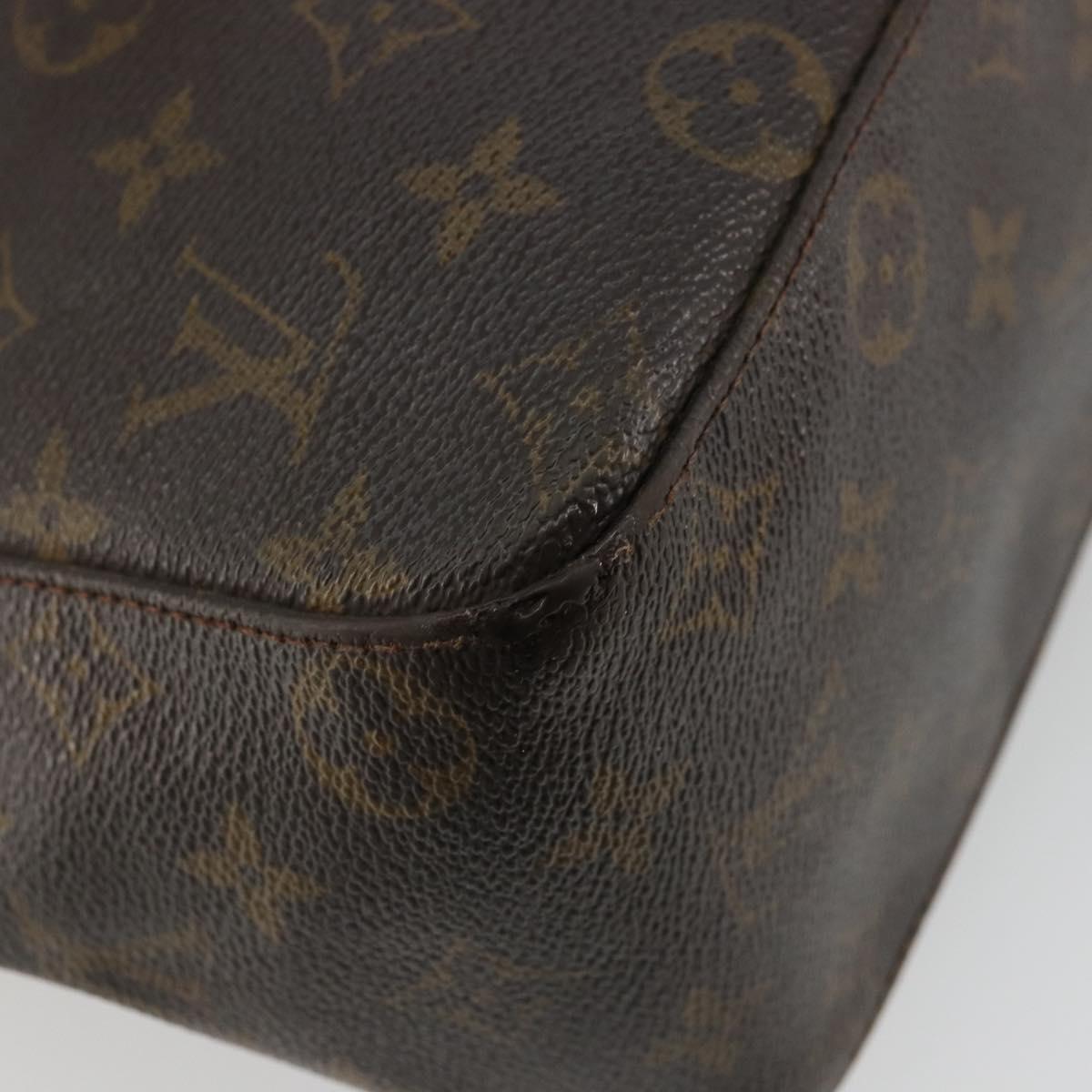 LOUIS VUITTON Monogram Looping GM Shoulder Bag M51145 LV Auth BA8806