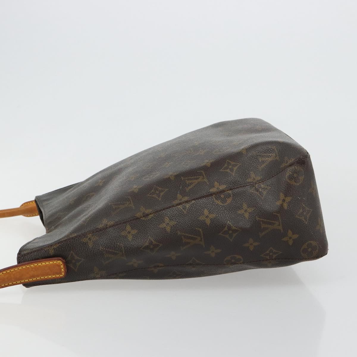 LOUIS VUITTON Monogram Looping GM Shoulder Bag M51145 LV Auth BA8806