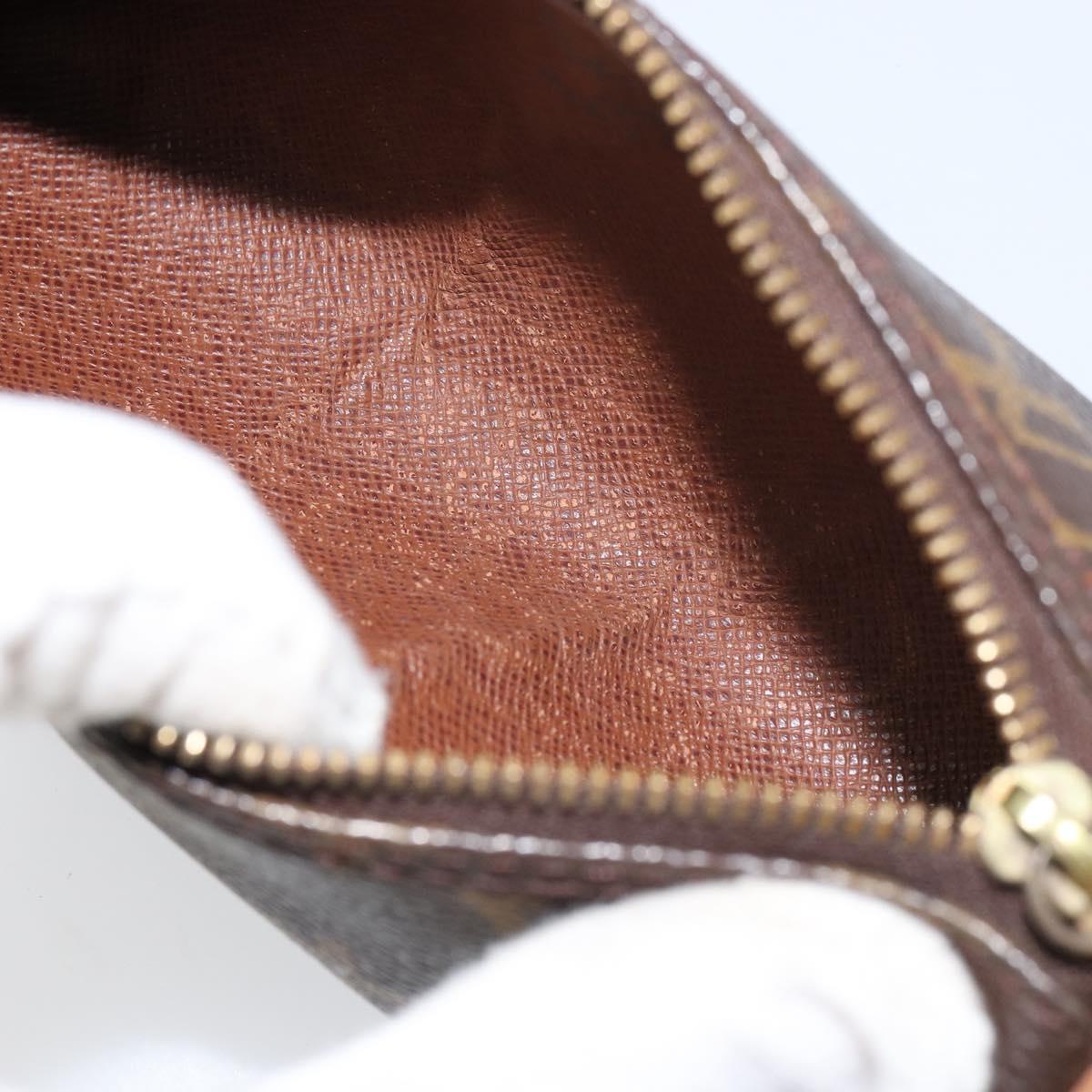 LOUIS VUITTON Monogram Papillon Pouch LV Auth BA8808
