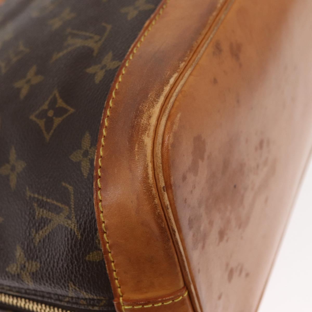 LOUIS VUITTON Monogram Alma Hand Bag M51130 LV Auth BA8809