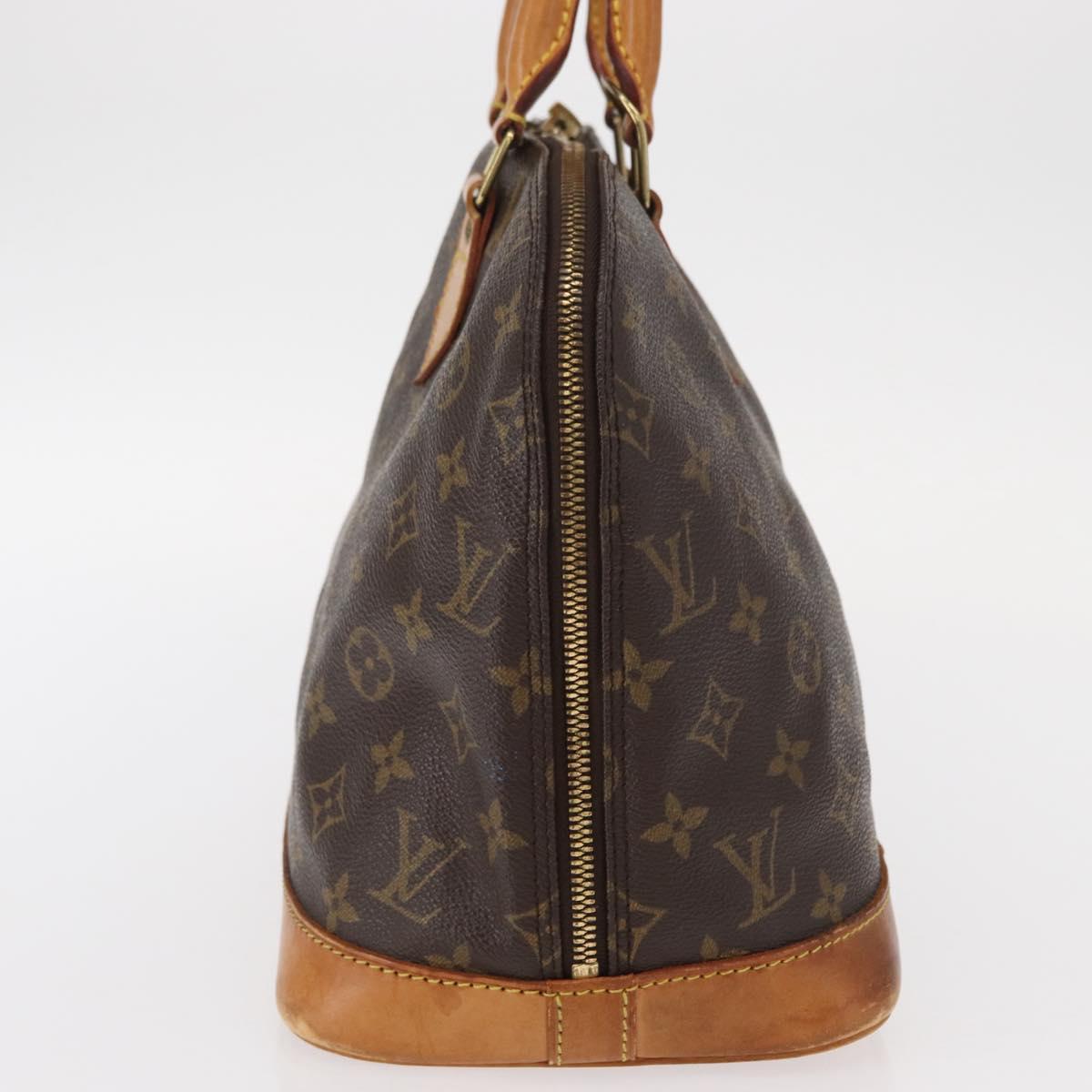 LOUIS VUITTON Monogram Alma Hand Bag M51130 LV Auth BA8809