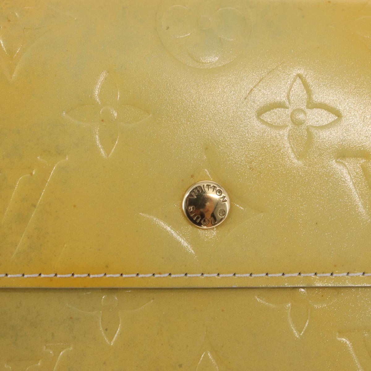 LOUIS VUITTON Monogram Vernis Kenmare Shoulder Bag Gris M91060 LV Auth BA8813