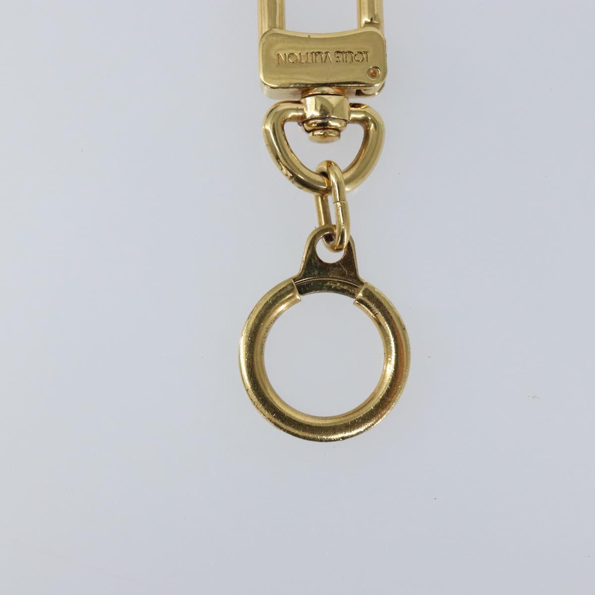 LOUIS VUITTON Anneau Cles Key Holder metal Gold Tone M62698 LV Auth BA8816