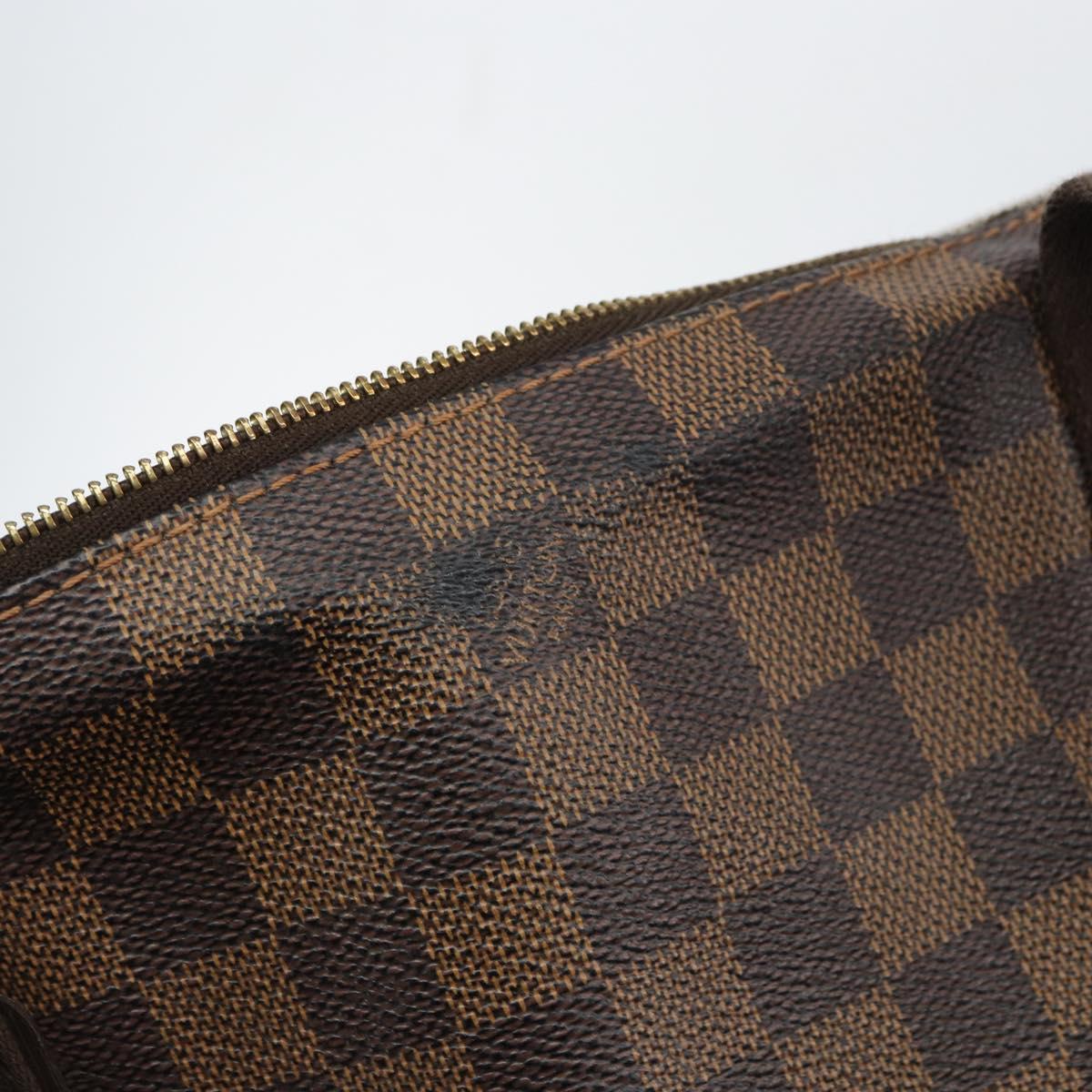 LOUIS VUITTON Damier Ebene Cabas Bobur Tote Bag N52006 LV Auth BA8826