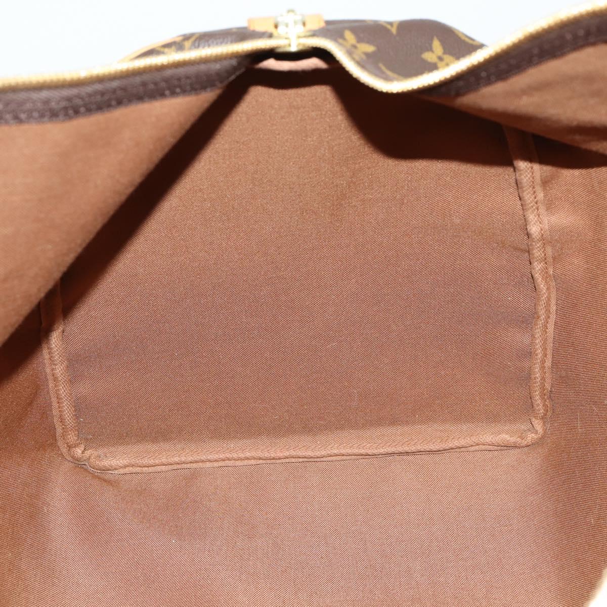LOUIS VUITTON Monogram Keepall 55 Boston Bag M41424 LV Auth BA8829