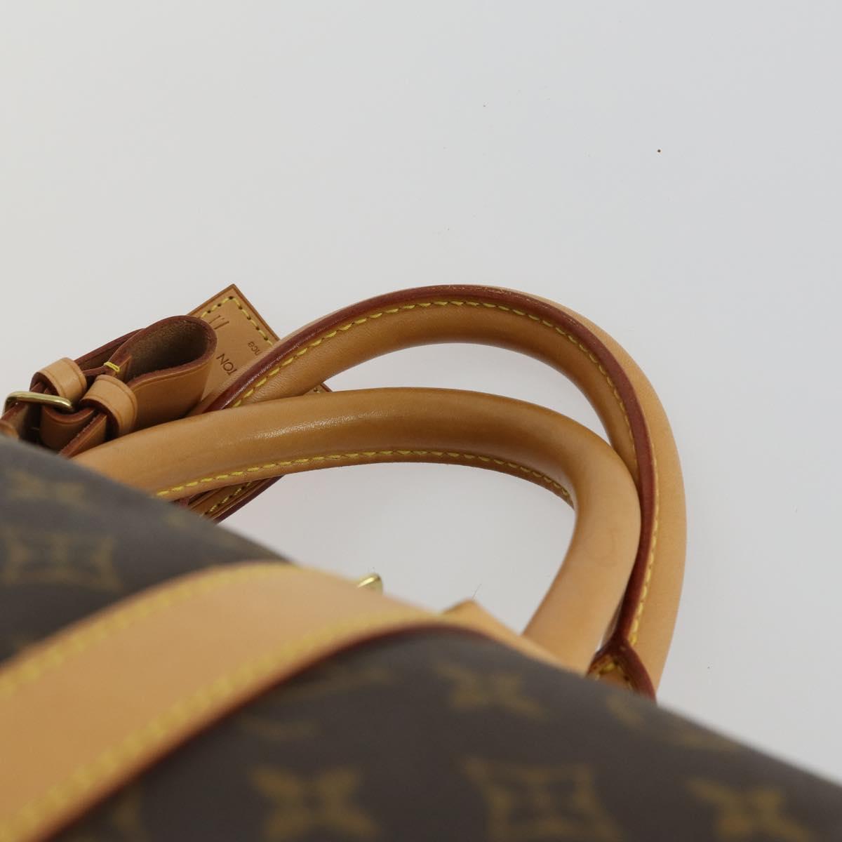 LOUIS VUITTON Monogram Keepall 55 Boston Bag M41424 LV Auth BA8829