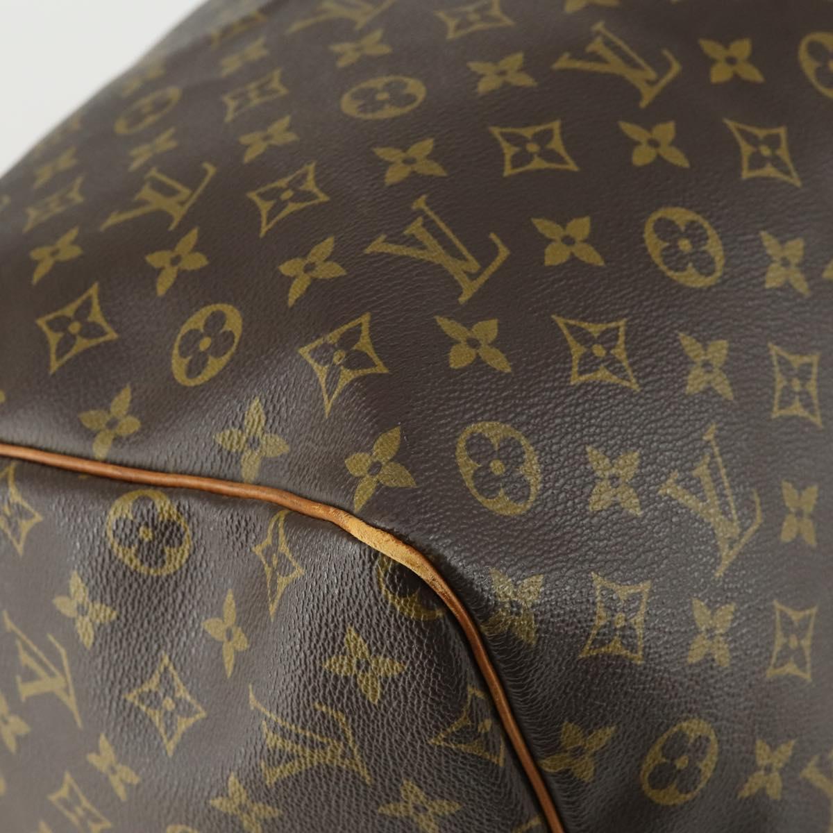 LOUIS VUITTON Monogram Keepall 60 Boston Bag M41422 LV Auth BA8830