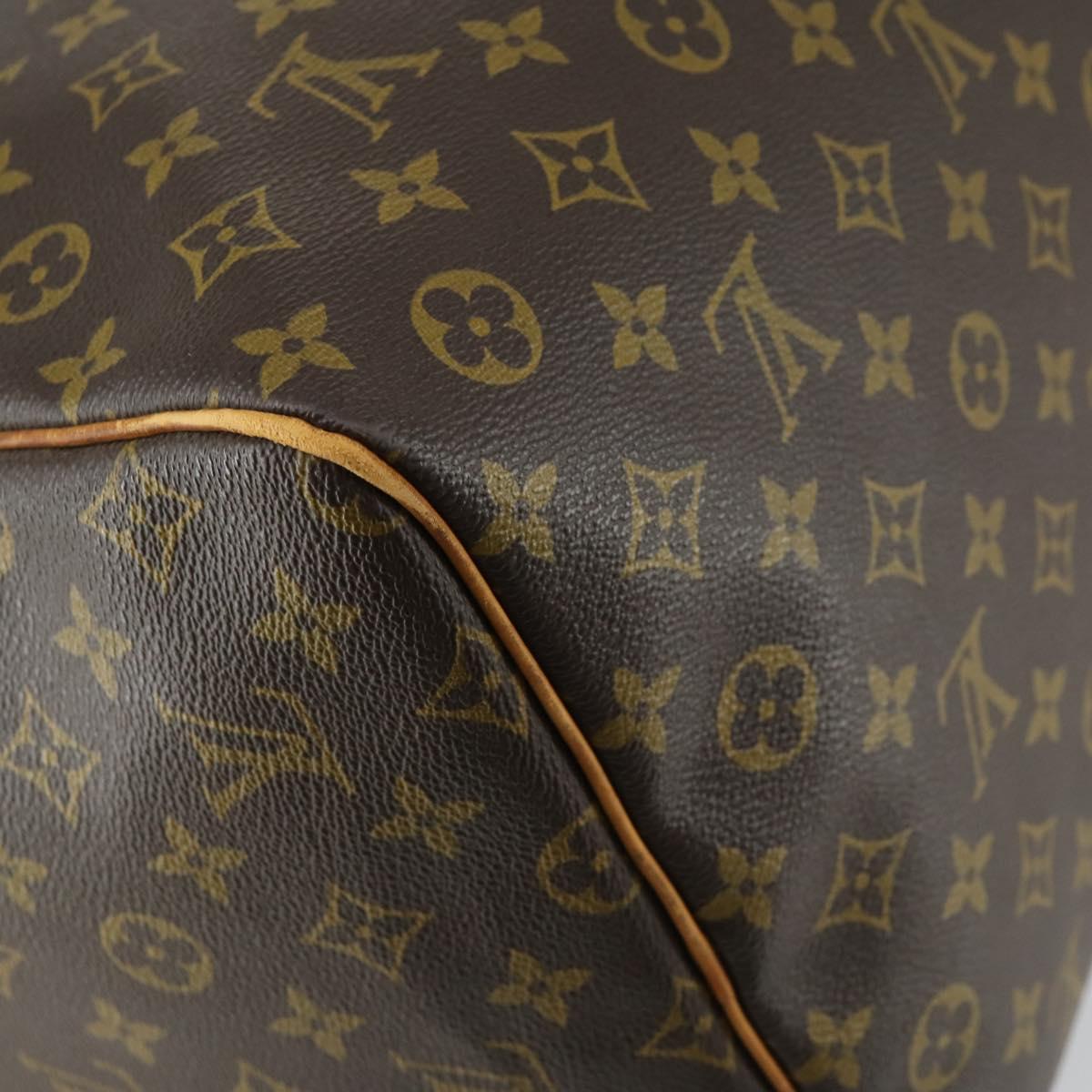 LOUIS VUITTON Monogram Keepall 60 Boston Bag M41422 LV Auth BA8830