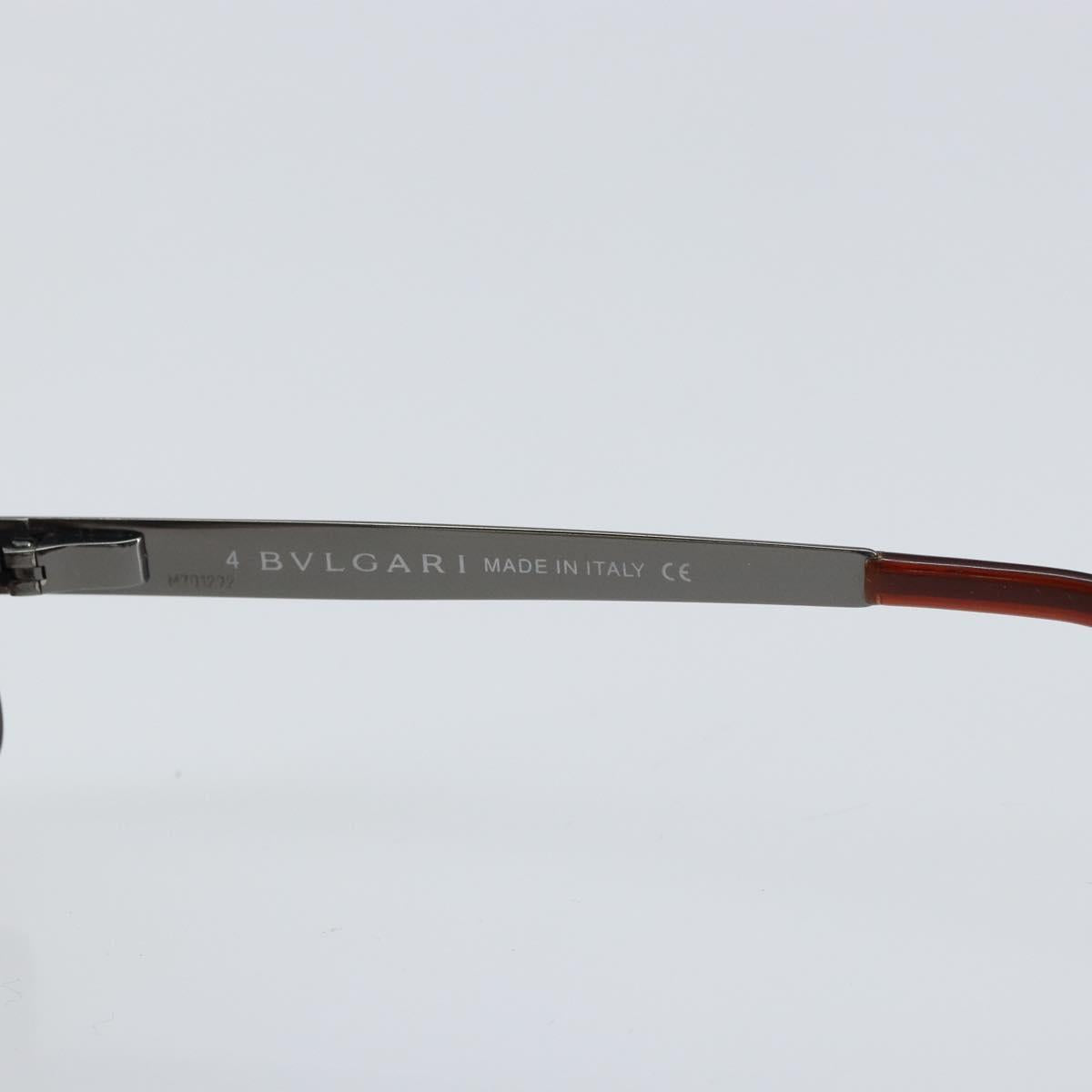BVLGARI Sunglasses plastic Brown Auth BA8842