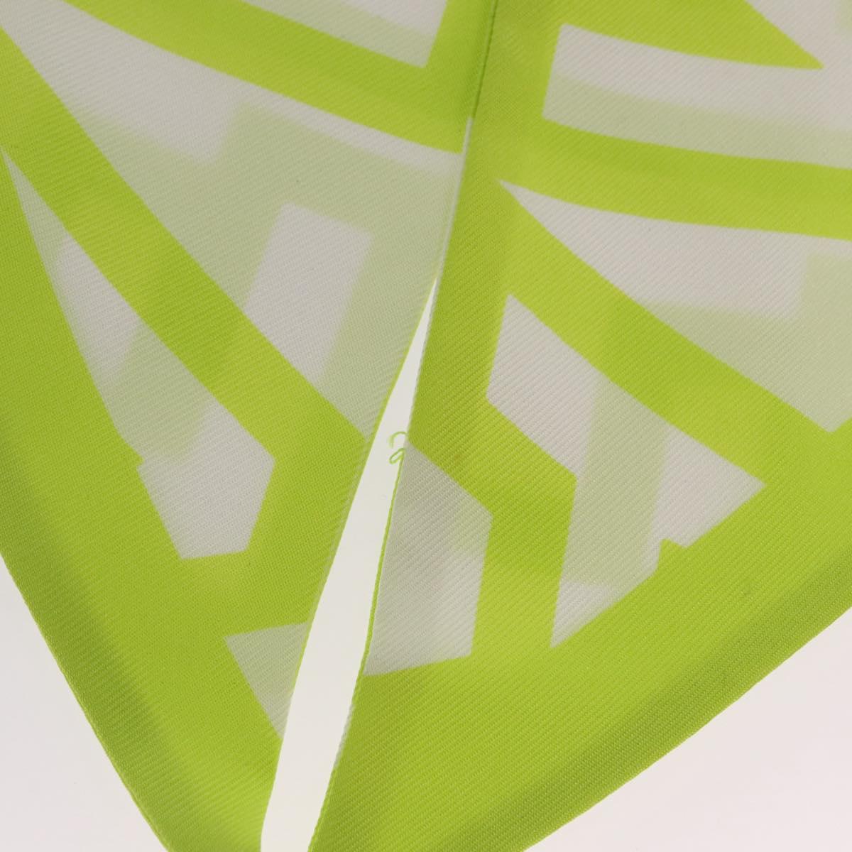 FENDI FENDI x Marc Jacobs Scarf Silk Green Auth BA8843