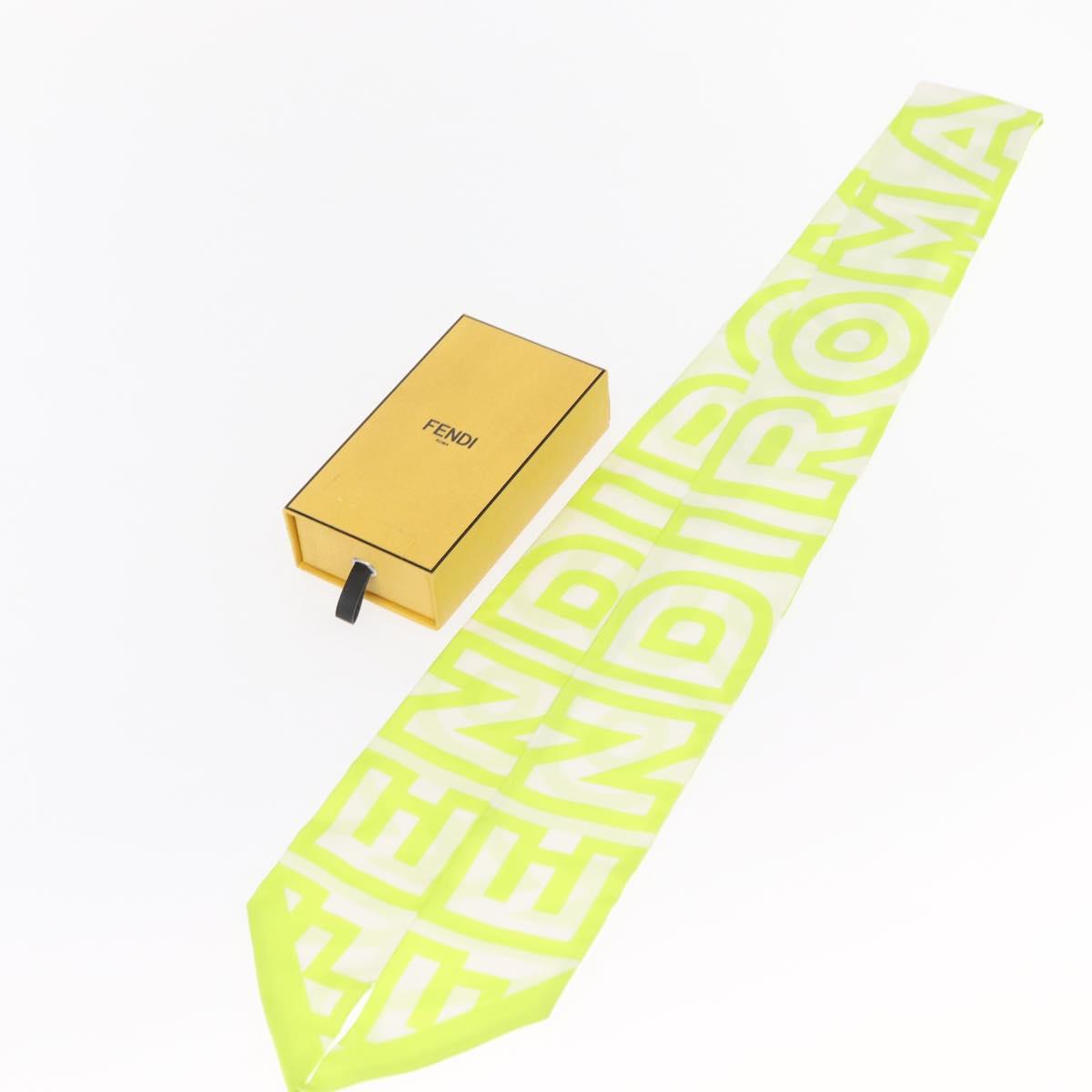 FENDI FENDI x Marc Jacobs Scarf Silk Green Auth BA8843