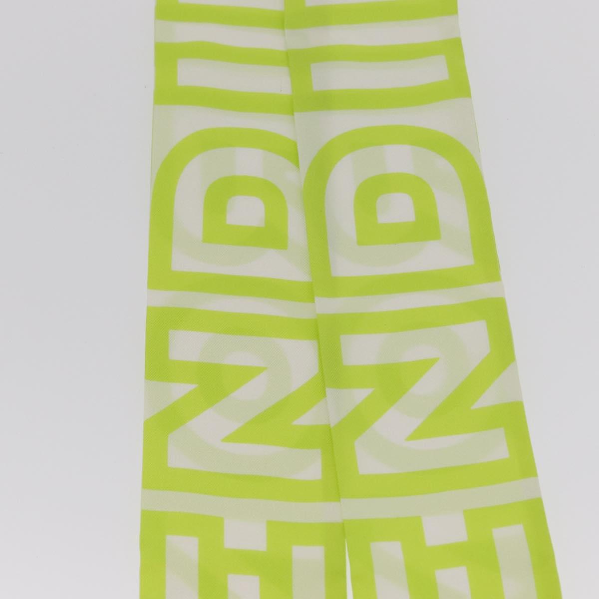 FENDI FENDI x Marc Jacobs Scarf Silk Green Auth BA8843