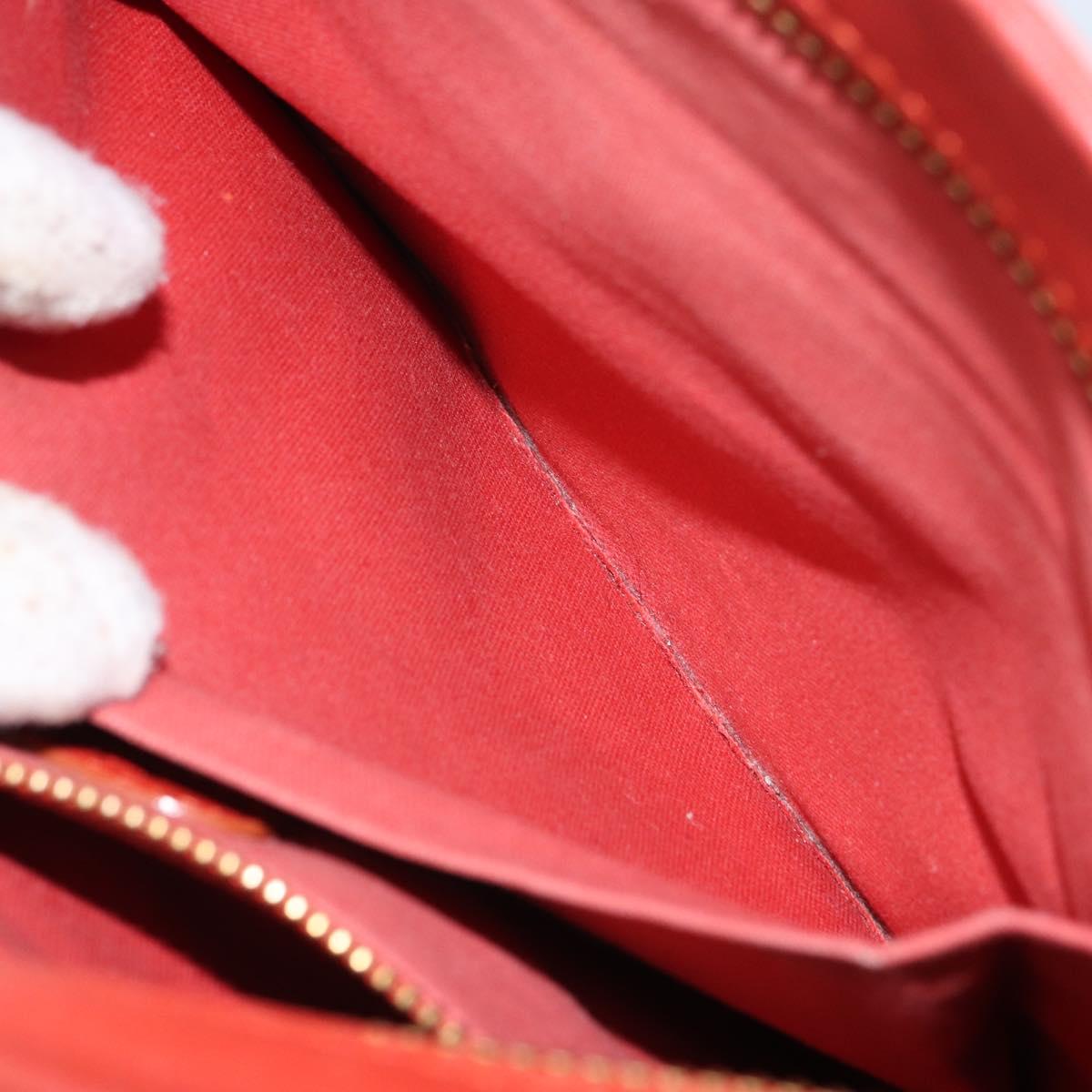 Chloe Shoulder Bag Leather Orange Auth BA8858