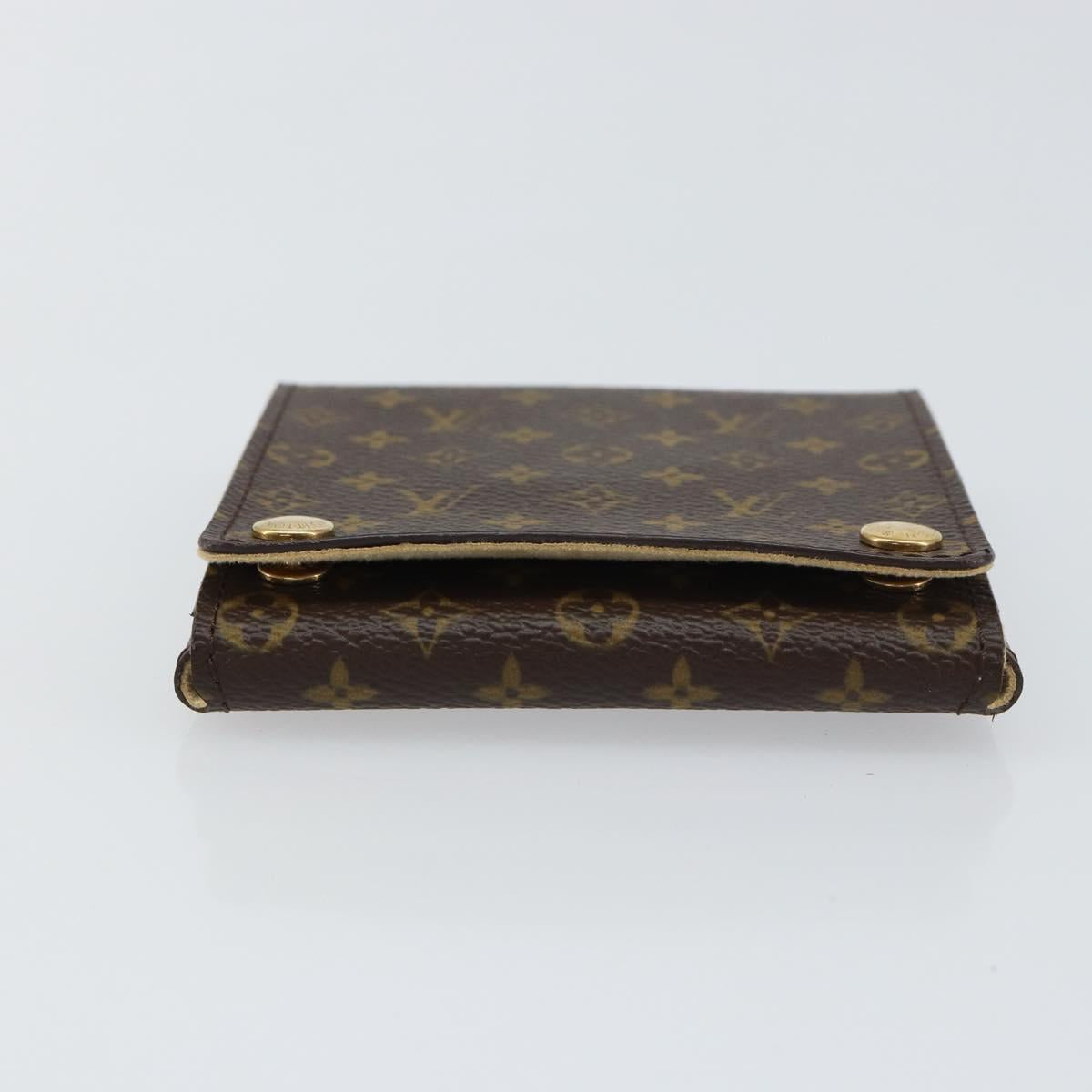 LOUIS VUITTON Monogram Jewelry case Jewelry Box LV Auth BA8893
